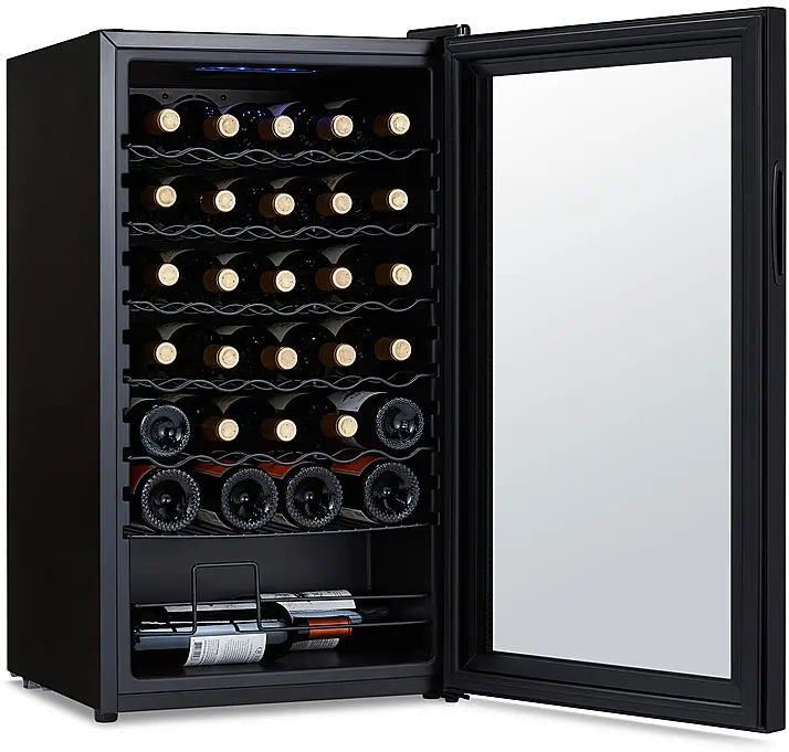 NWC034BK00 Newair Shadowᵀᴹ Series 34 Bottle Wine Cooler Refrigerator - Black-4
