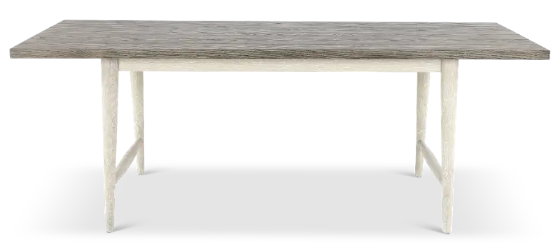 Coastal Farmhouse Gray Dining Table
