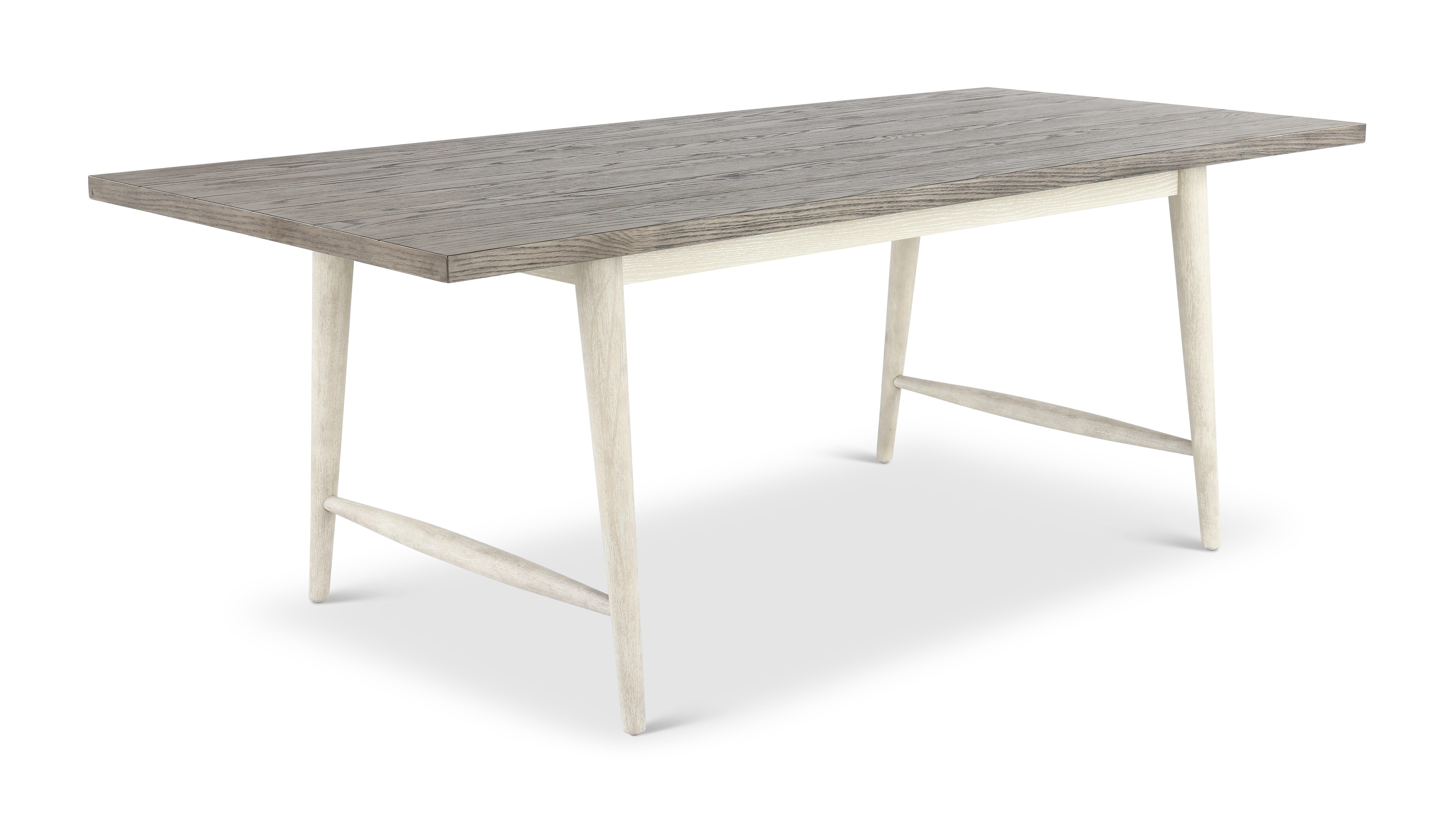 Coastal Farmhouse Gray Dining Table-4