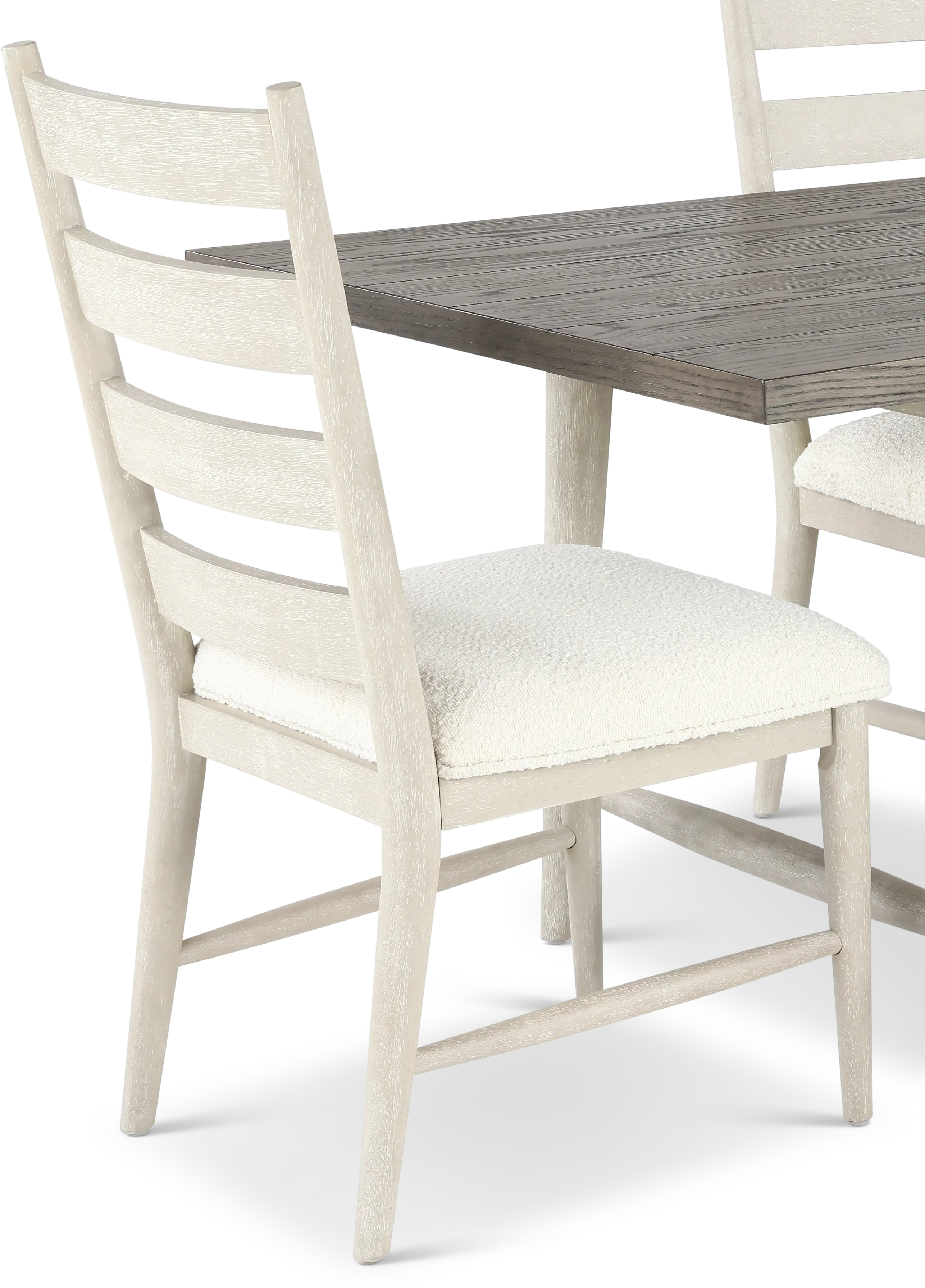 Coastal Farmhouse Gray 5 Piece Dining Set-6