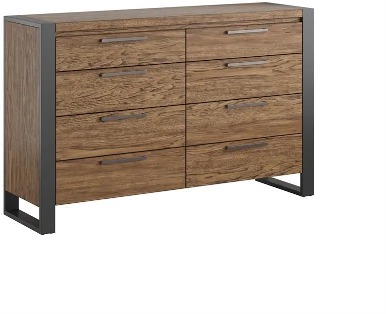 Hendrick Brown and Black Dresser-3