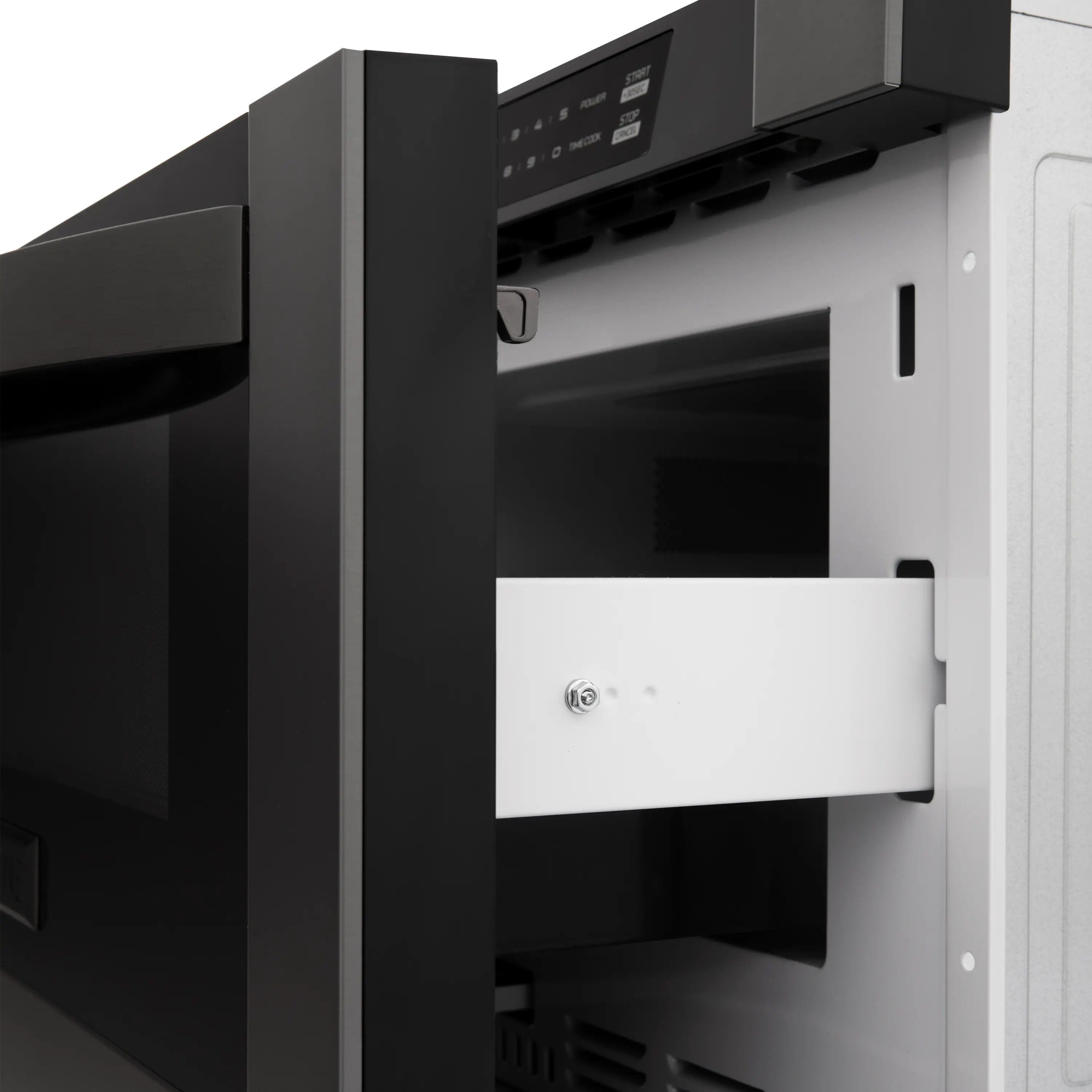 MWD-1-BS ZLINE 1.2 cu ft Built In Microwave Drawer - Black Stainless Steel-5