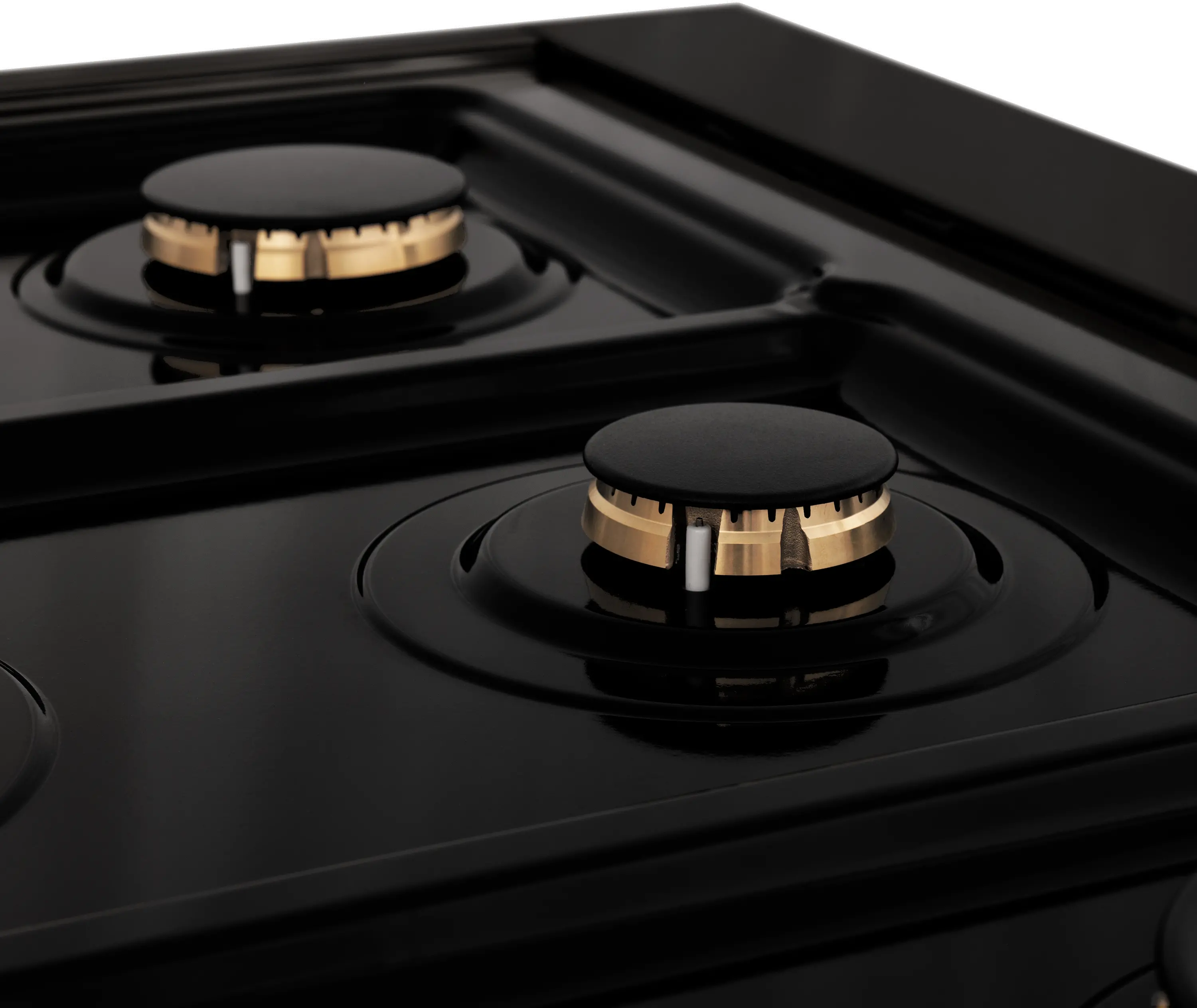 RTBZ-36-CB ZLINE Gas Cooktop - Black Stainless Steel, Brass 36 Inch-9