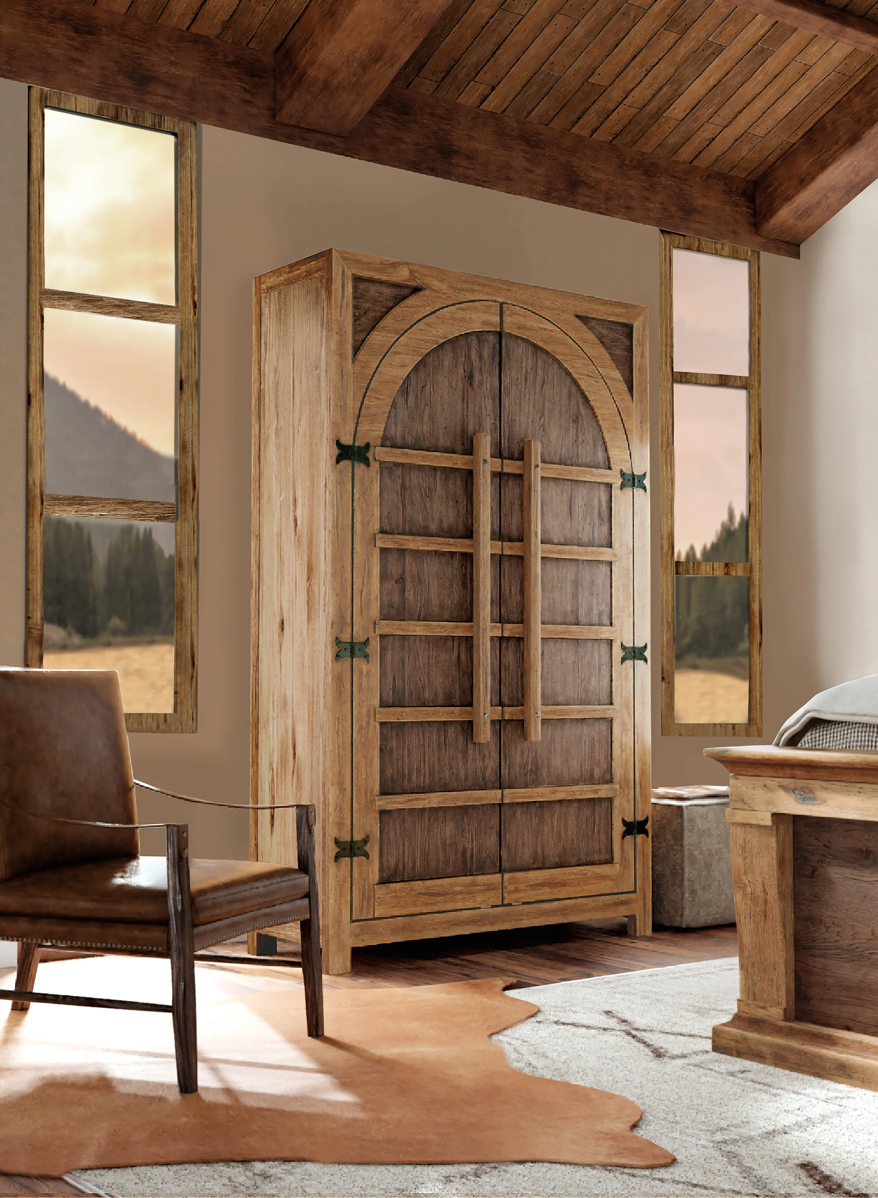 6700-90013-80 Big Sky Natural Armoire-2