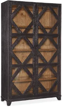 6700-75906-98 Big Sky Black Display Cabinet