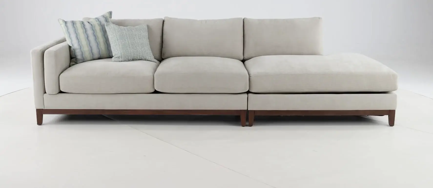 Kelsey Dove Beige 2 Piece Sectional-9
