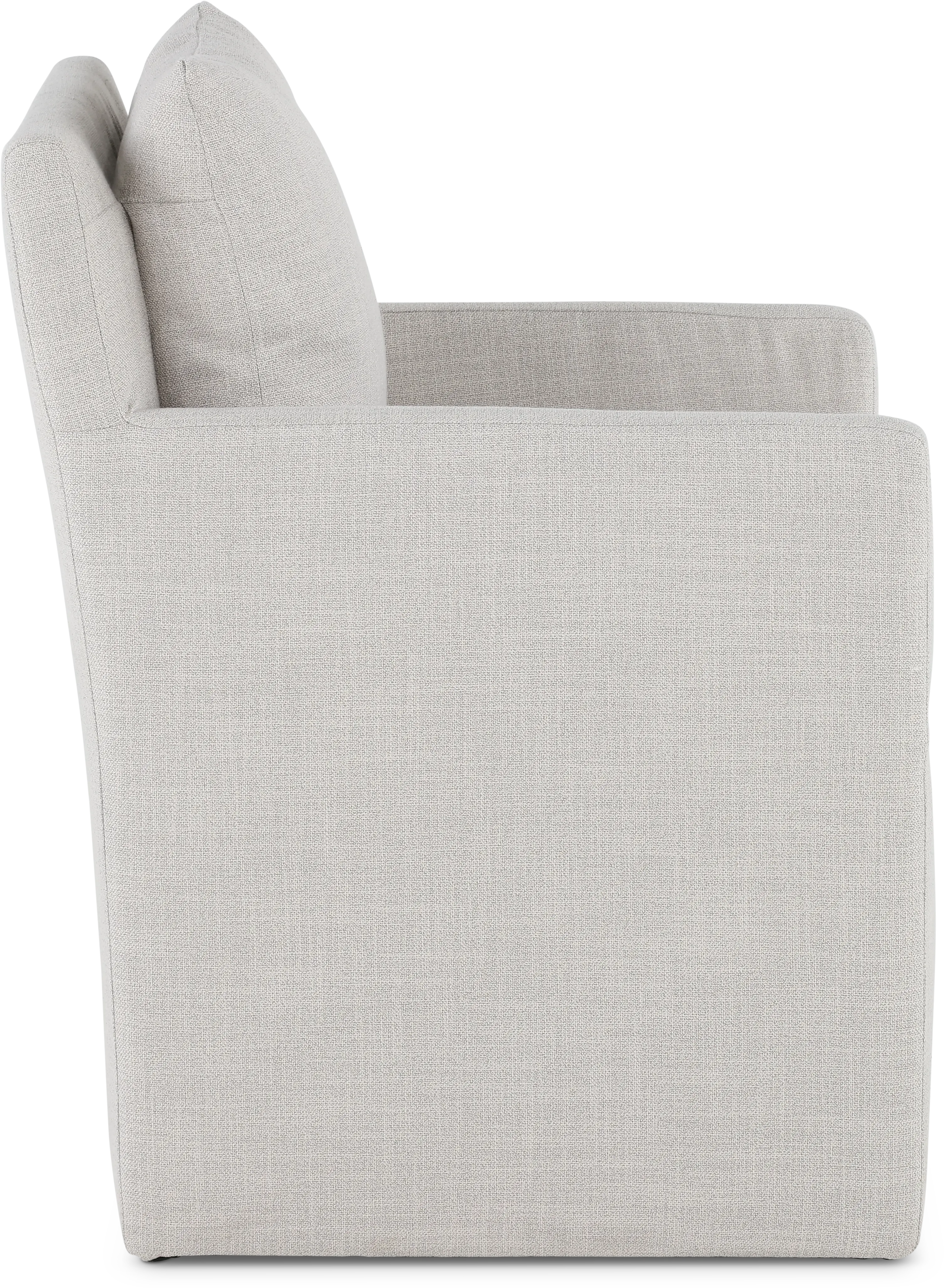 Effie Pale Gray Upholstered Dining Chair-5
