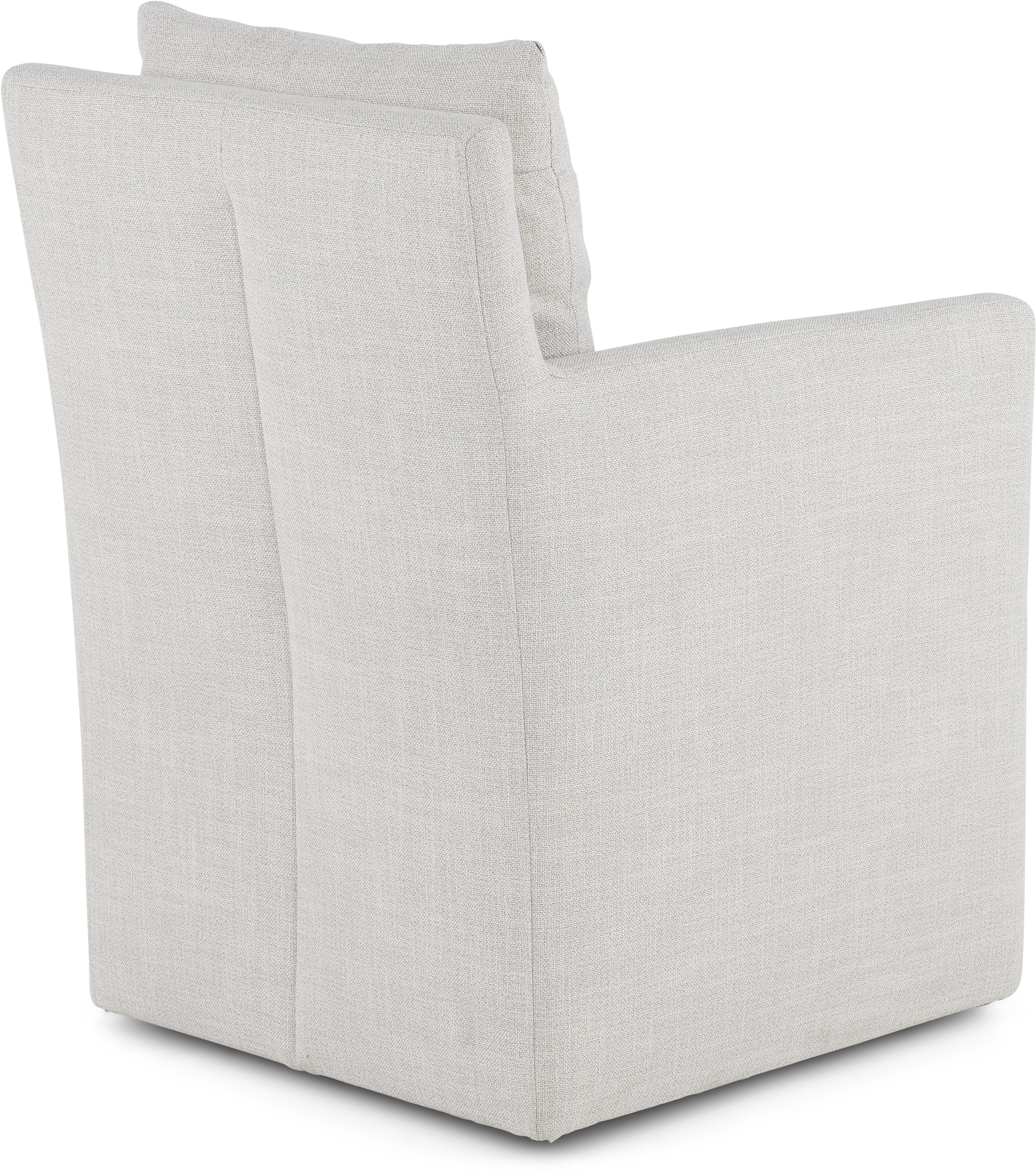 Effie Pale Gray Upholstered Dining Chair-6