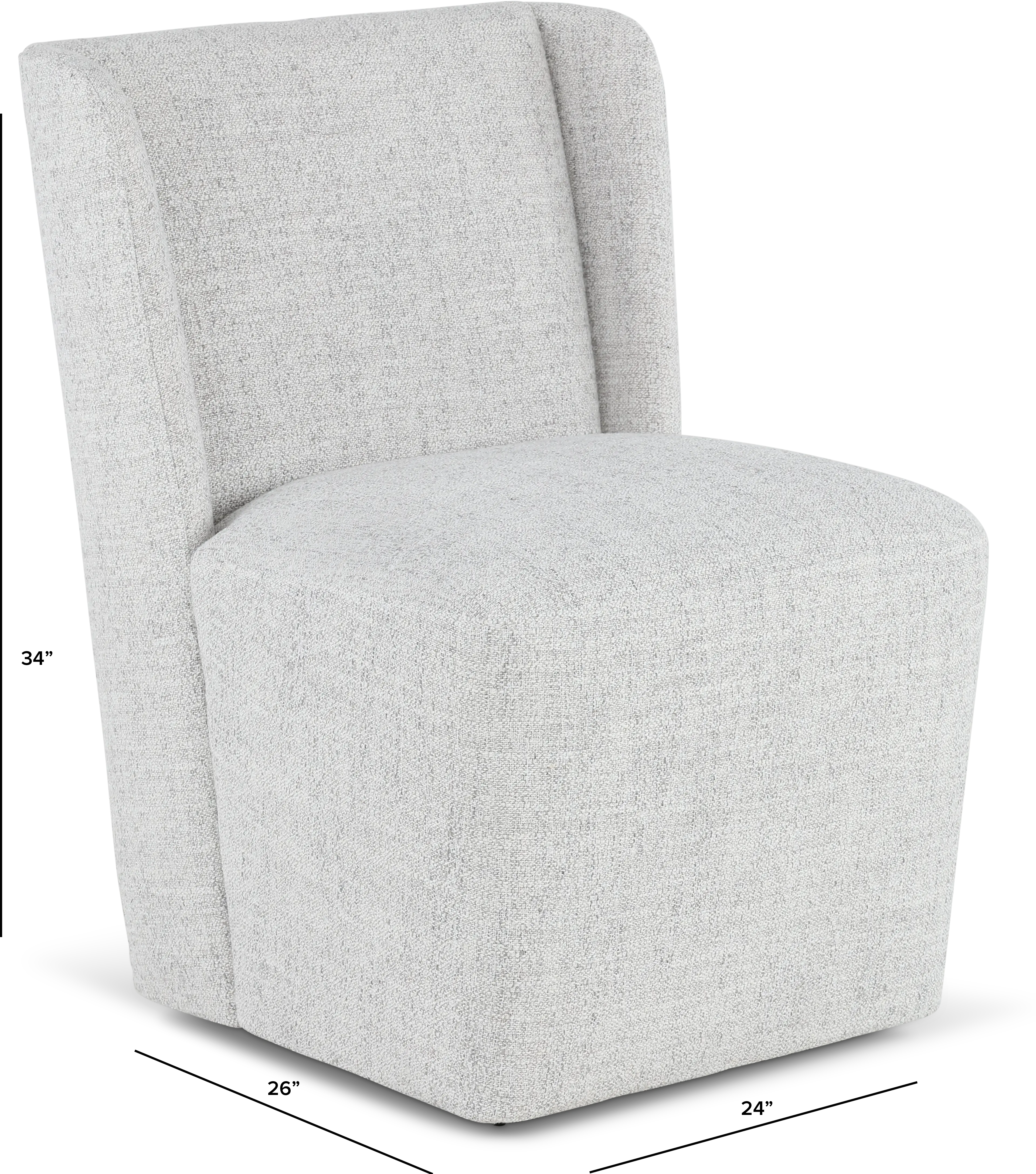Nathan Gray Upholstered Dining Chair-3