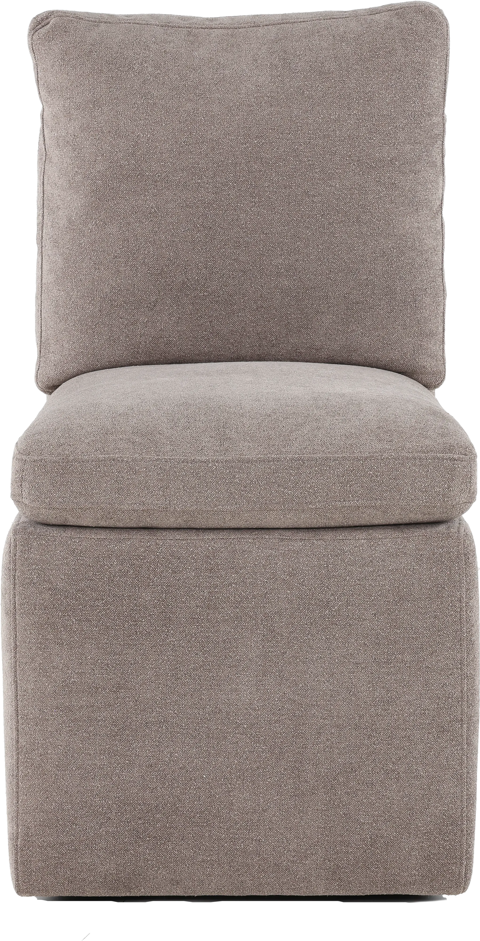 Elite Ash Gray Upholstered Dining Chair-4