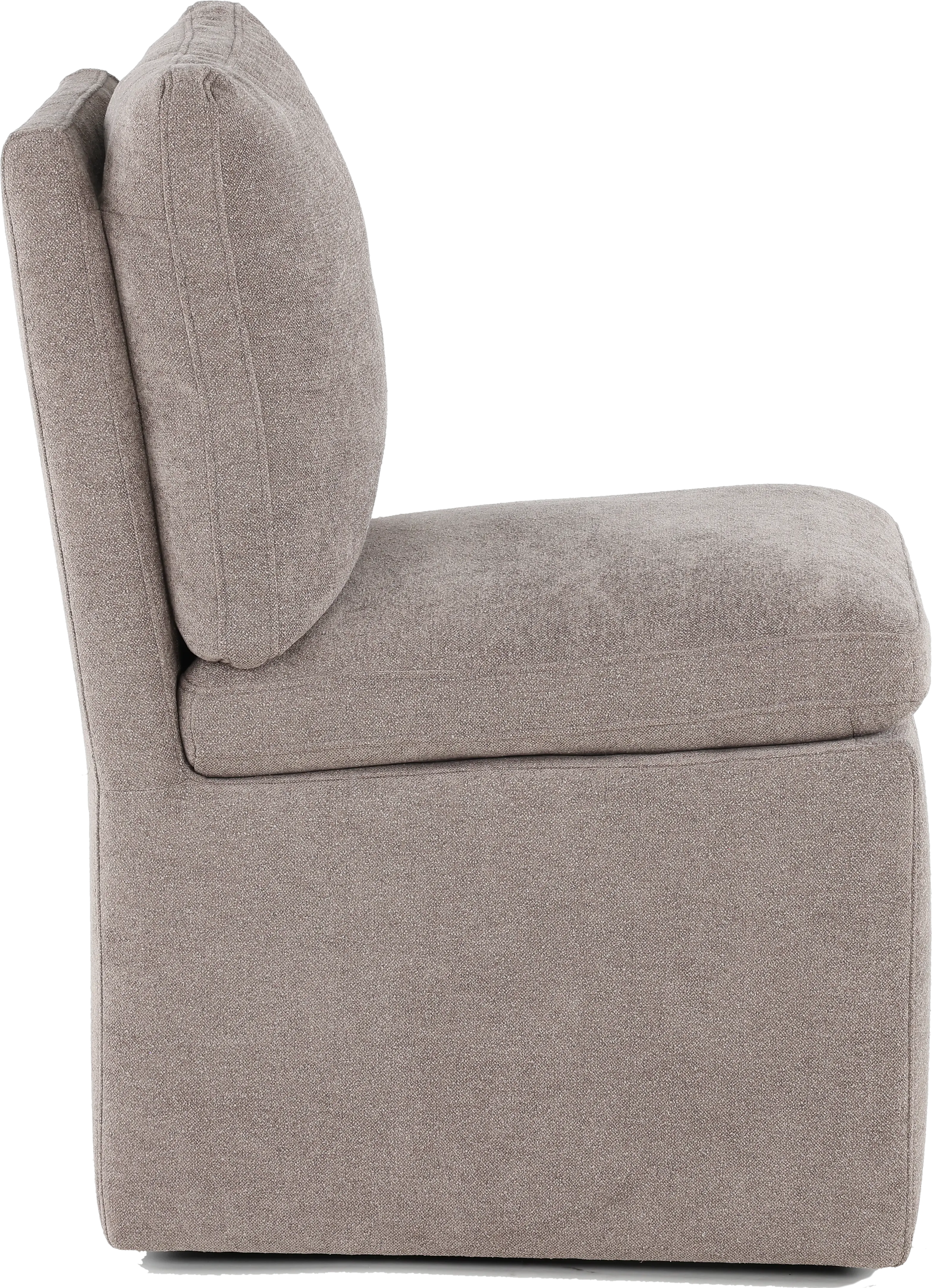 Elite Ash Gray Upholstered Dining Chair-5