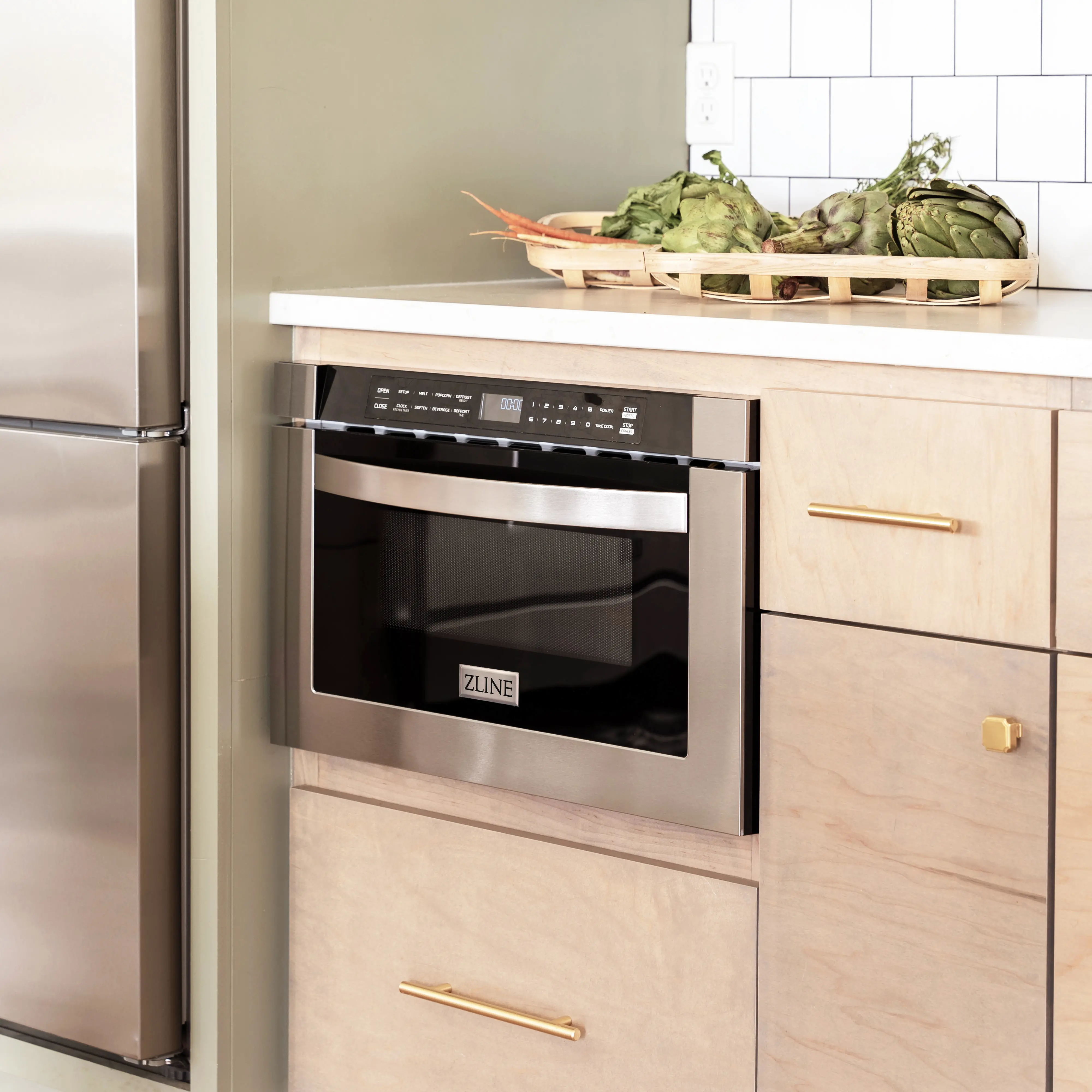 MWD-1 ZLINE 1.2 cu ft Built In Microwave Drawer - Stainless Steel-10