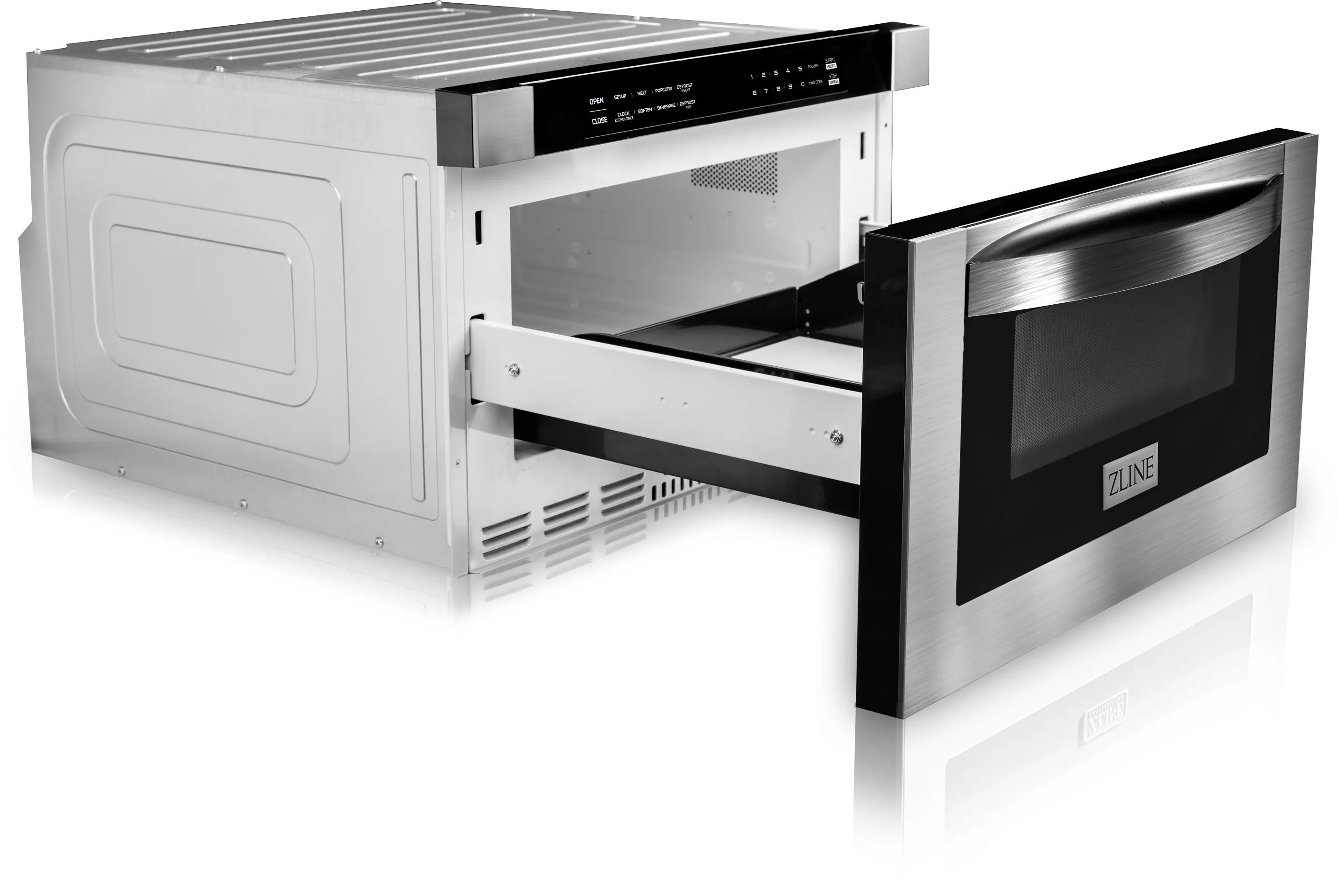 MWD-1 ZLINE 1.2 cu ft Built In Microwave Drawer - Stainless Steel-3