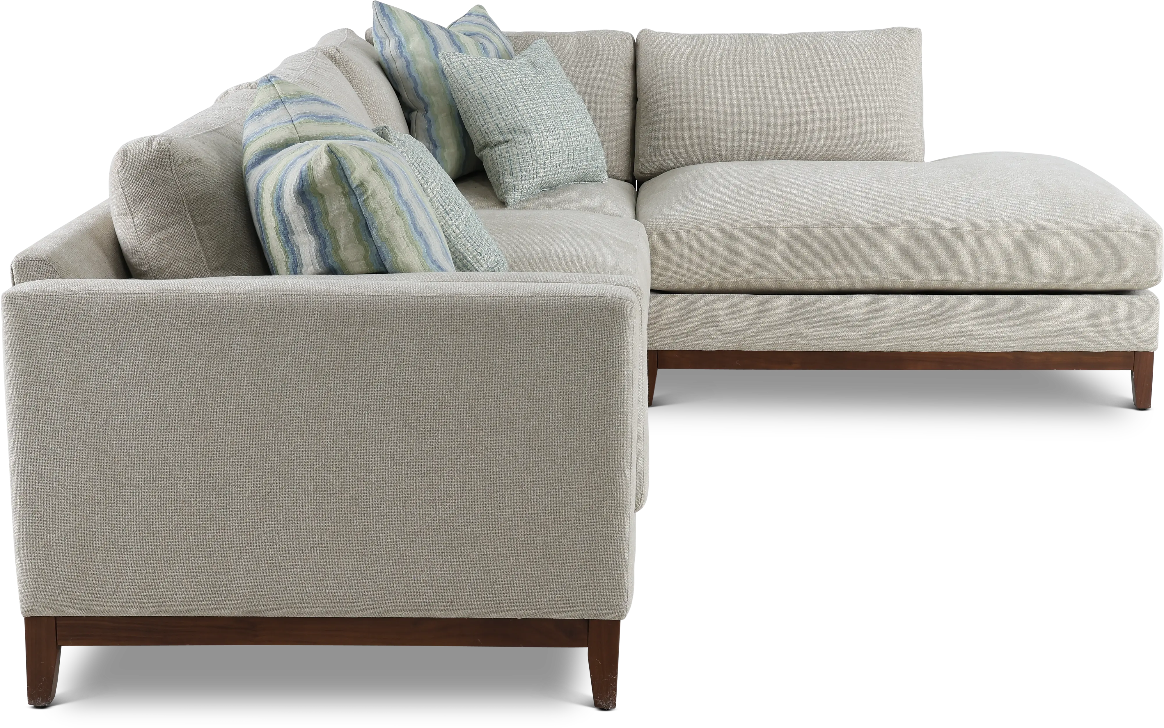 Kelsey Dove Beige 3 Piece Sectional-8