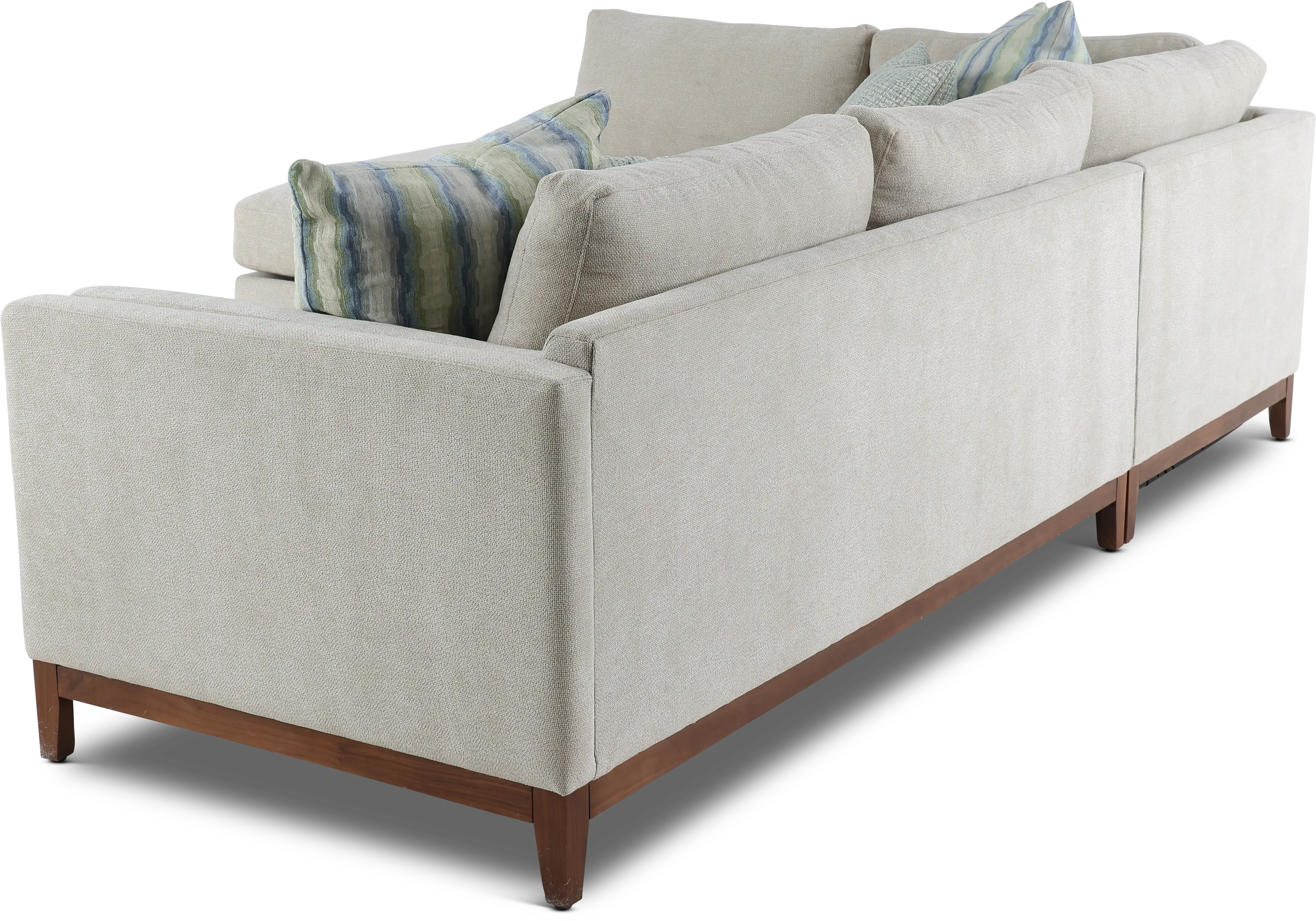 Kelsey Dove Beige 3 Piece Sectional-4