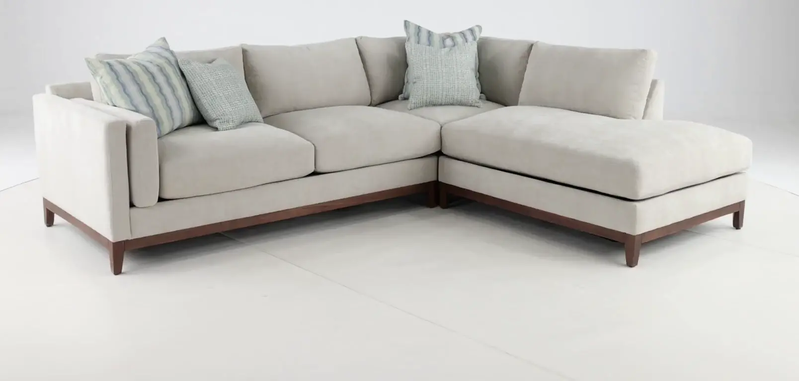 Kelsey Dove Beige 3 Piece Sectional-9