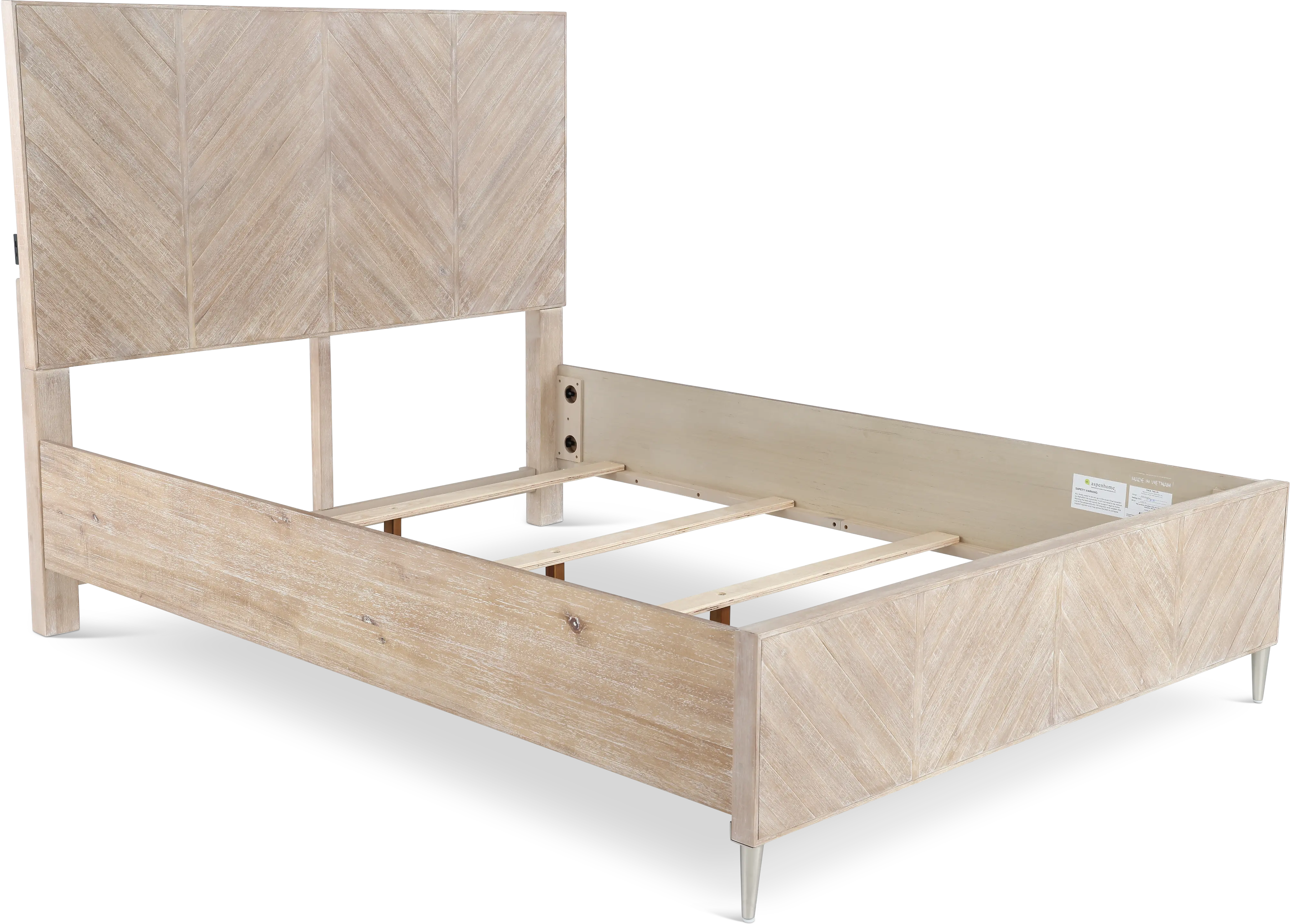 Morgan Acacia Wood King Bed-9