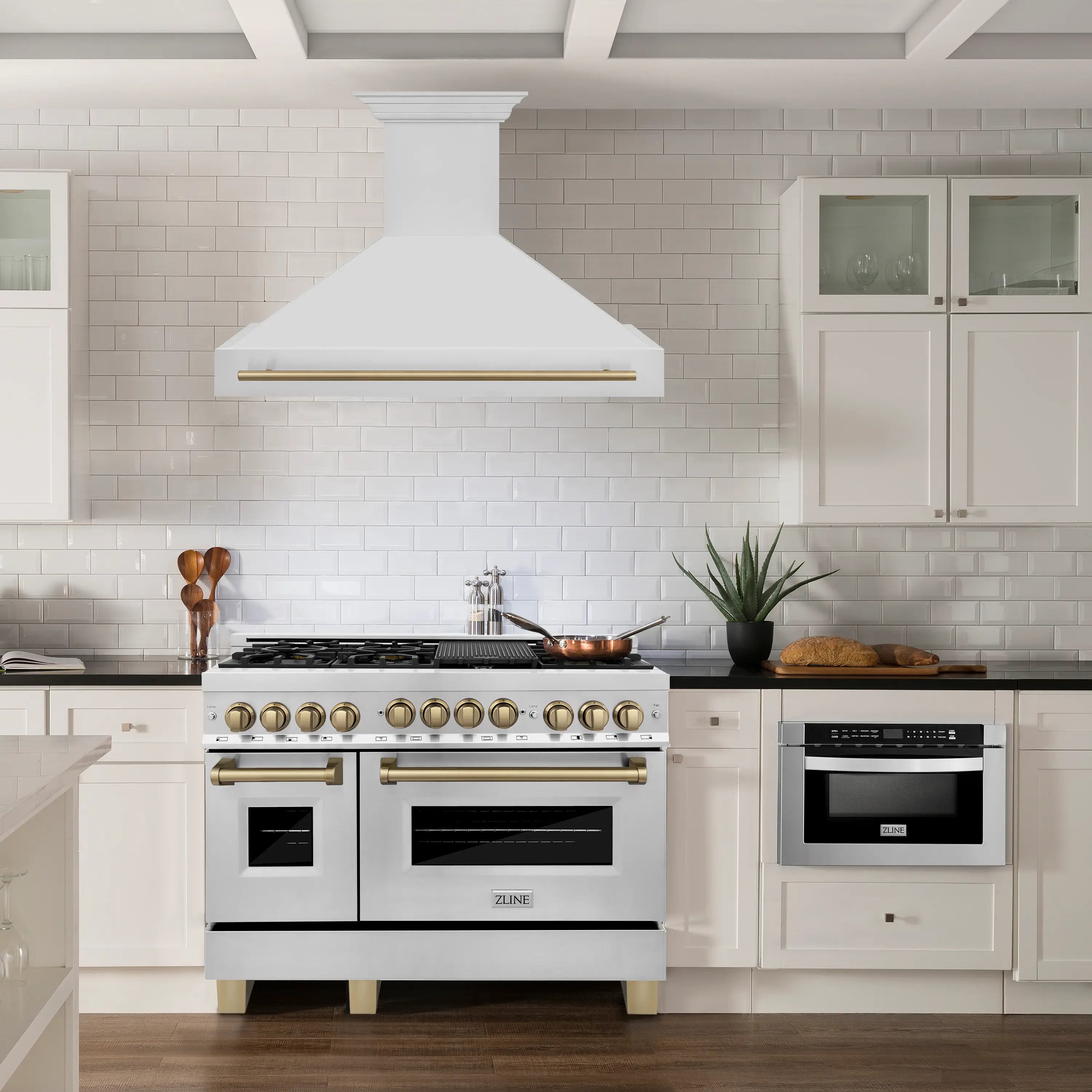 8654STZ-48-CB ZLINE Autograph Edition 48 Inch Wall Mount Range Hood - Stainless Steel-5