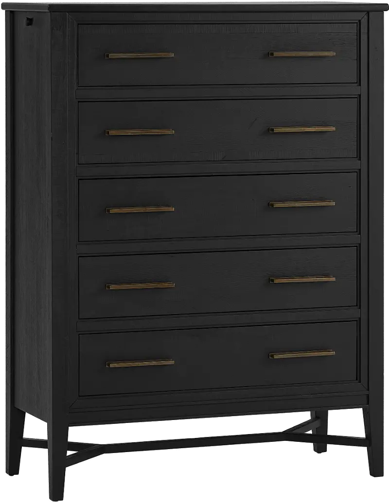 Callahan Black Chest of Drawers