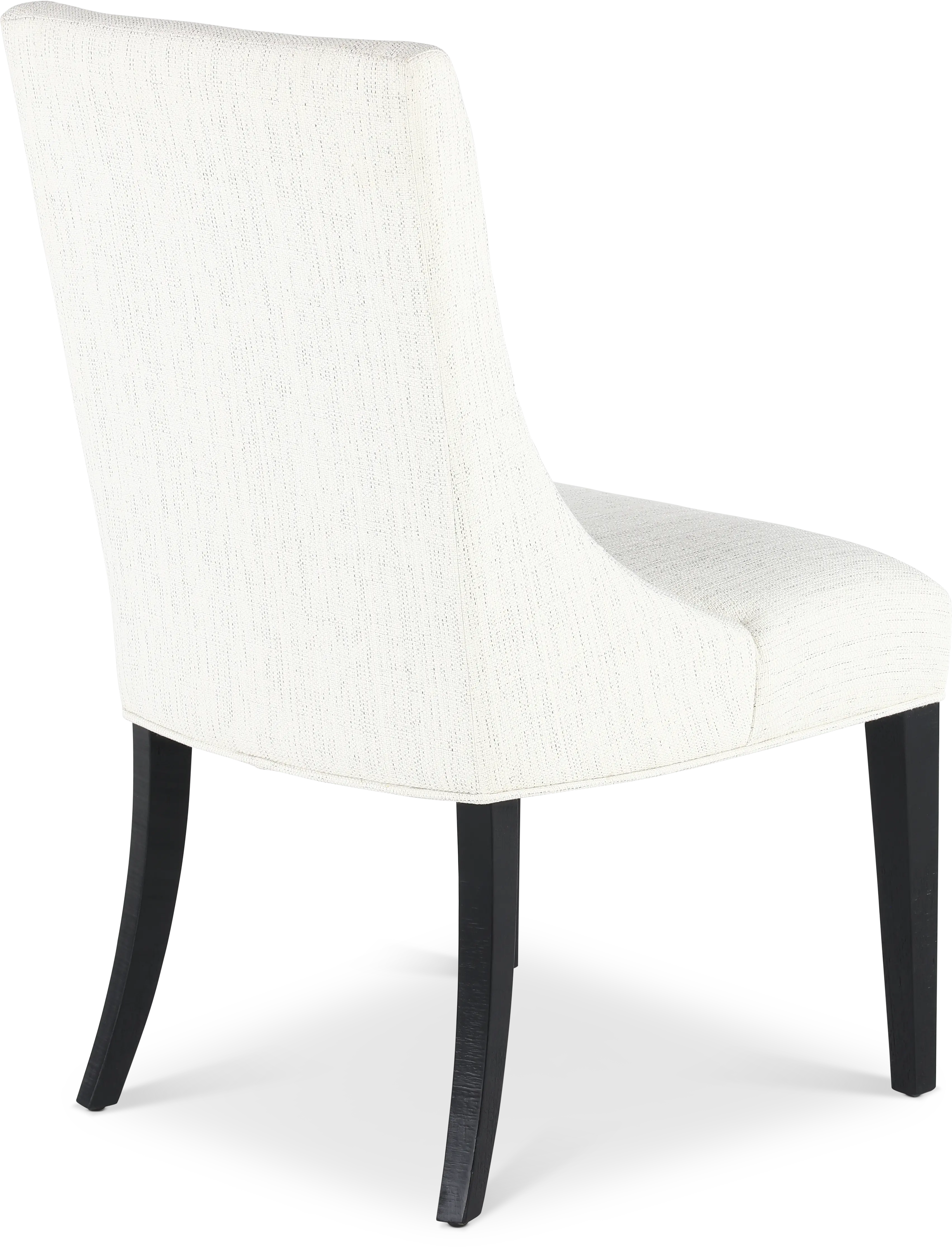 Callahan Black and Off-White Upholstered Dining Chair-8