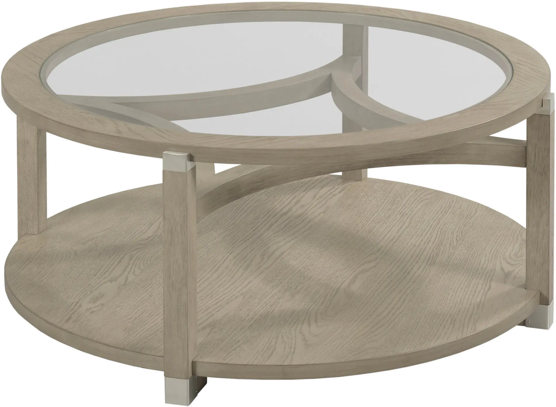 Solstice Soft Beige Round Coffee Table-1
