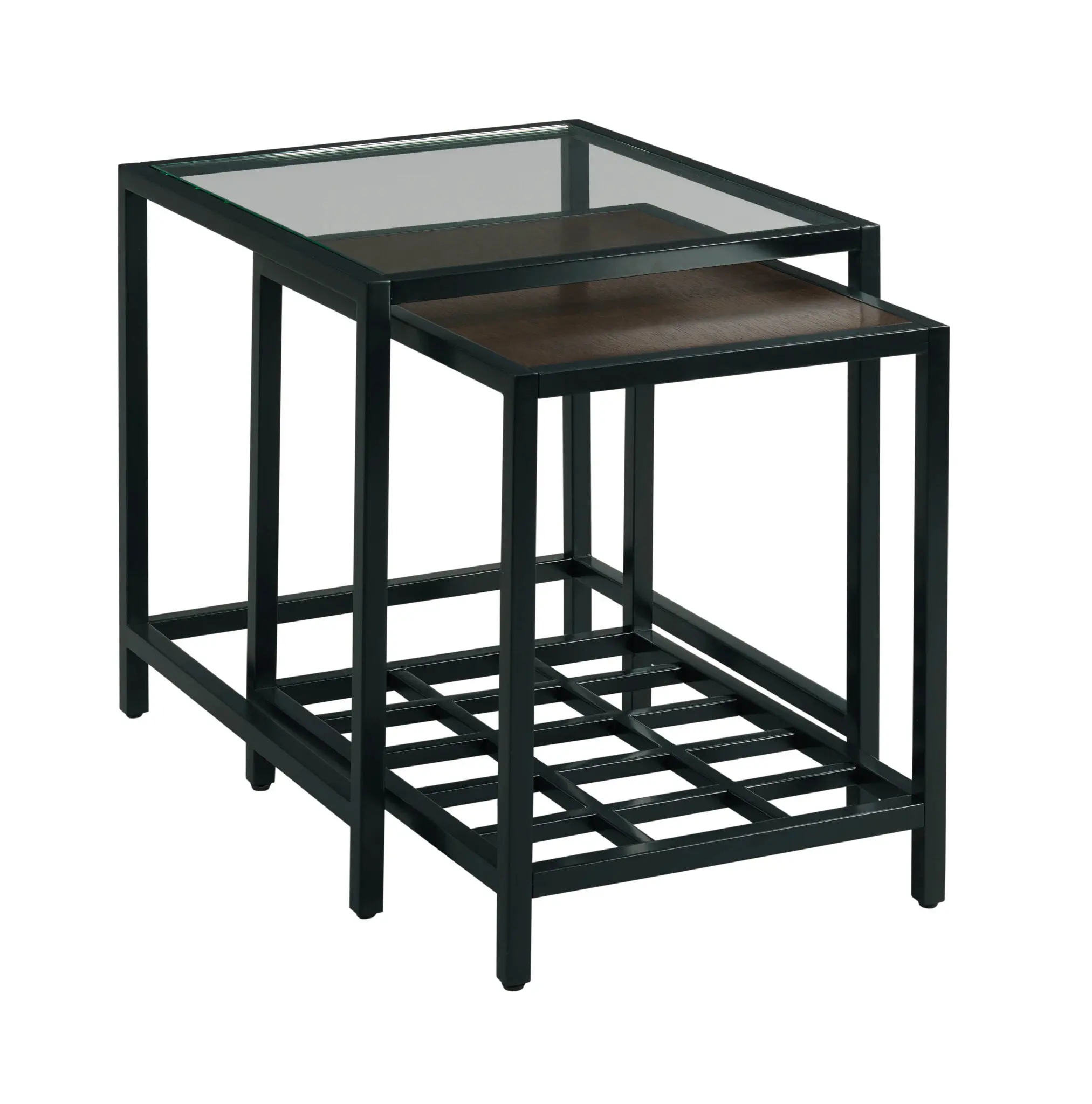 Mackintosh Black Nesting End Tables-1