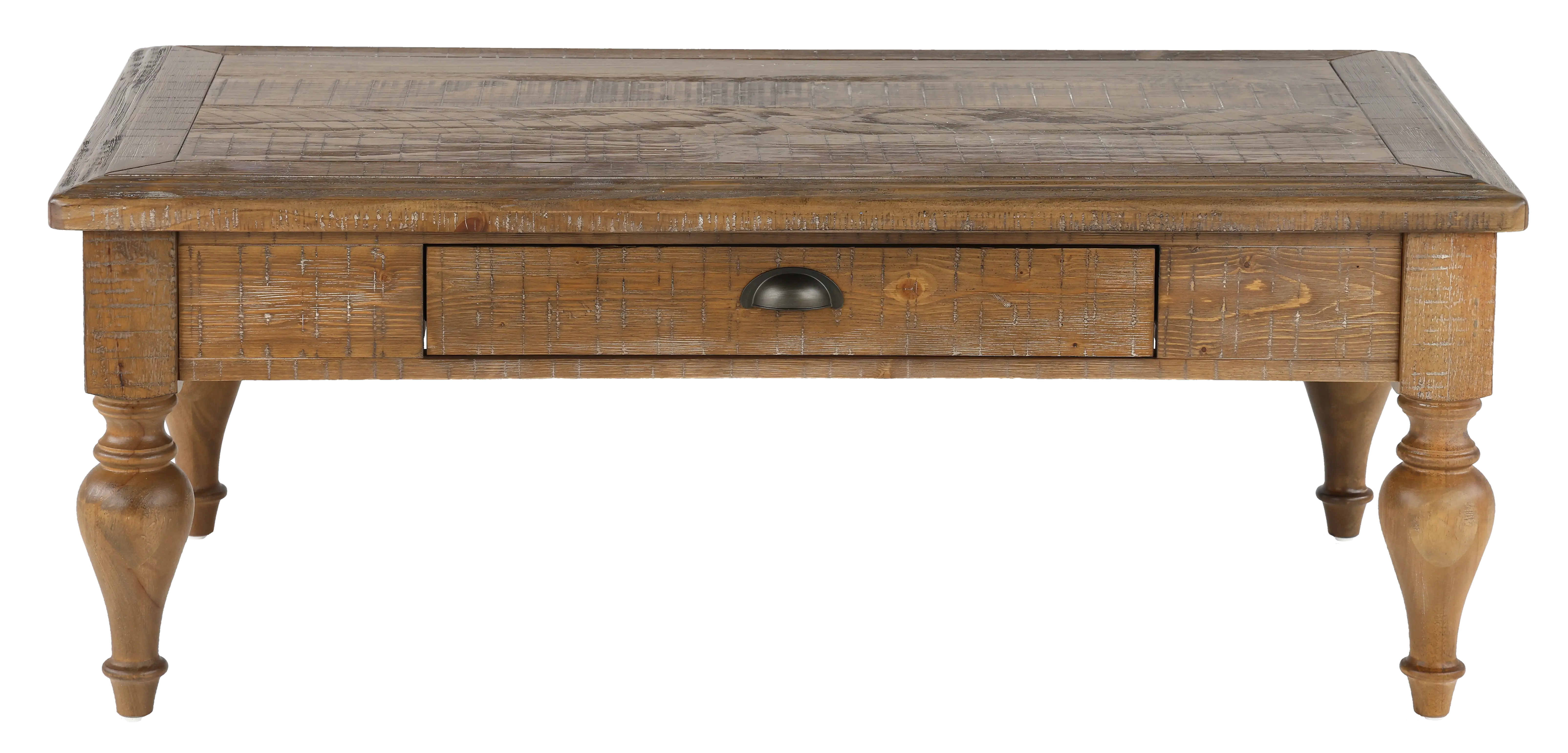 Augusta Brown Coffee Table-1