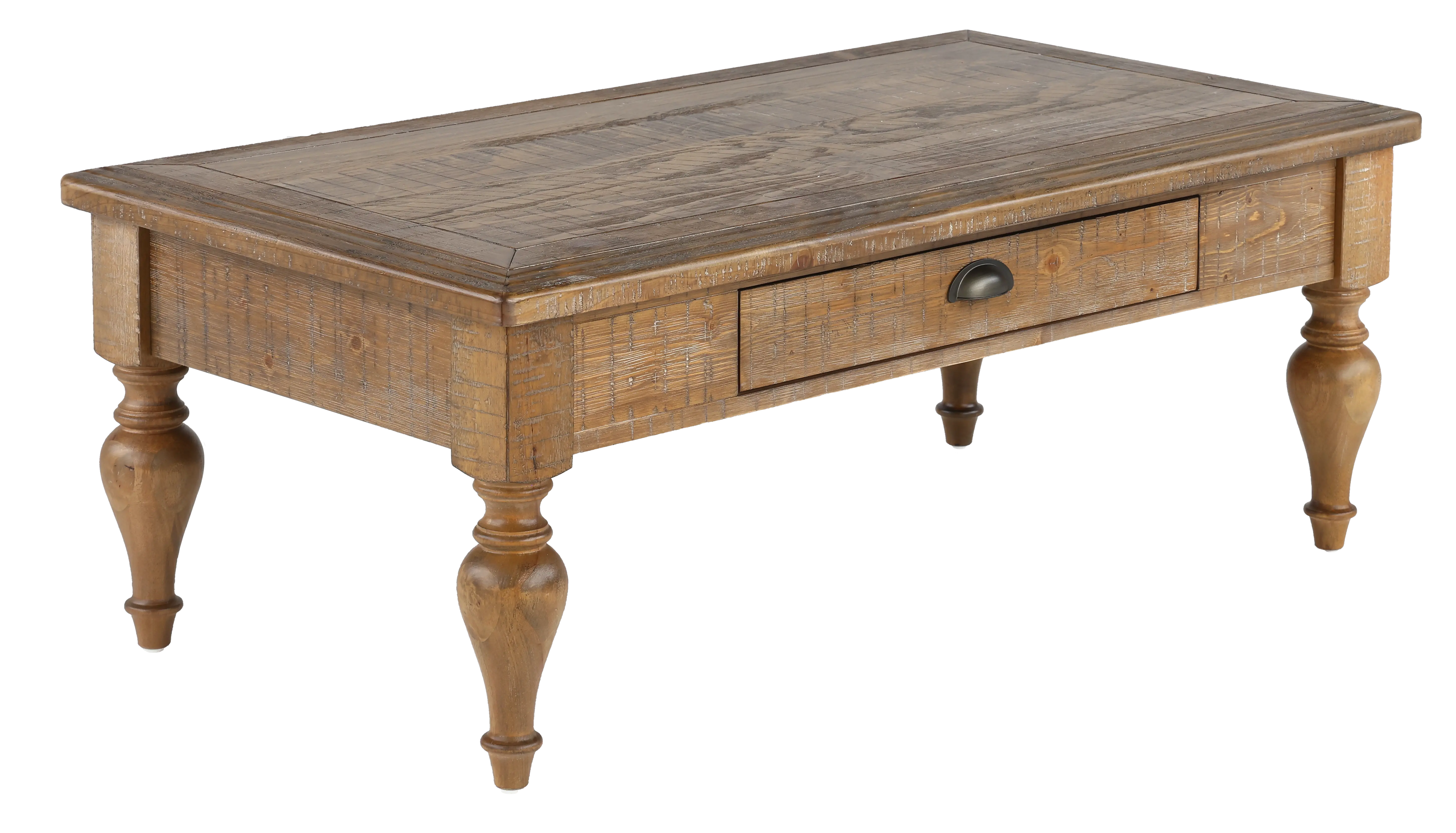 Augusta Brown Coffee Table-4