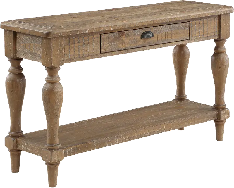 Augusta Brown Sofa Table
