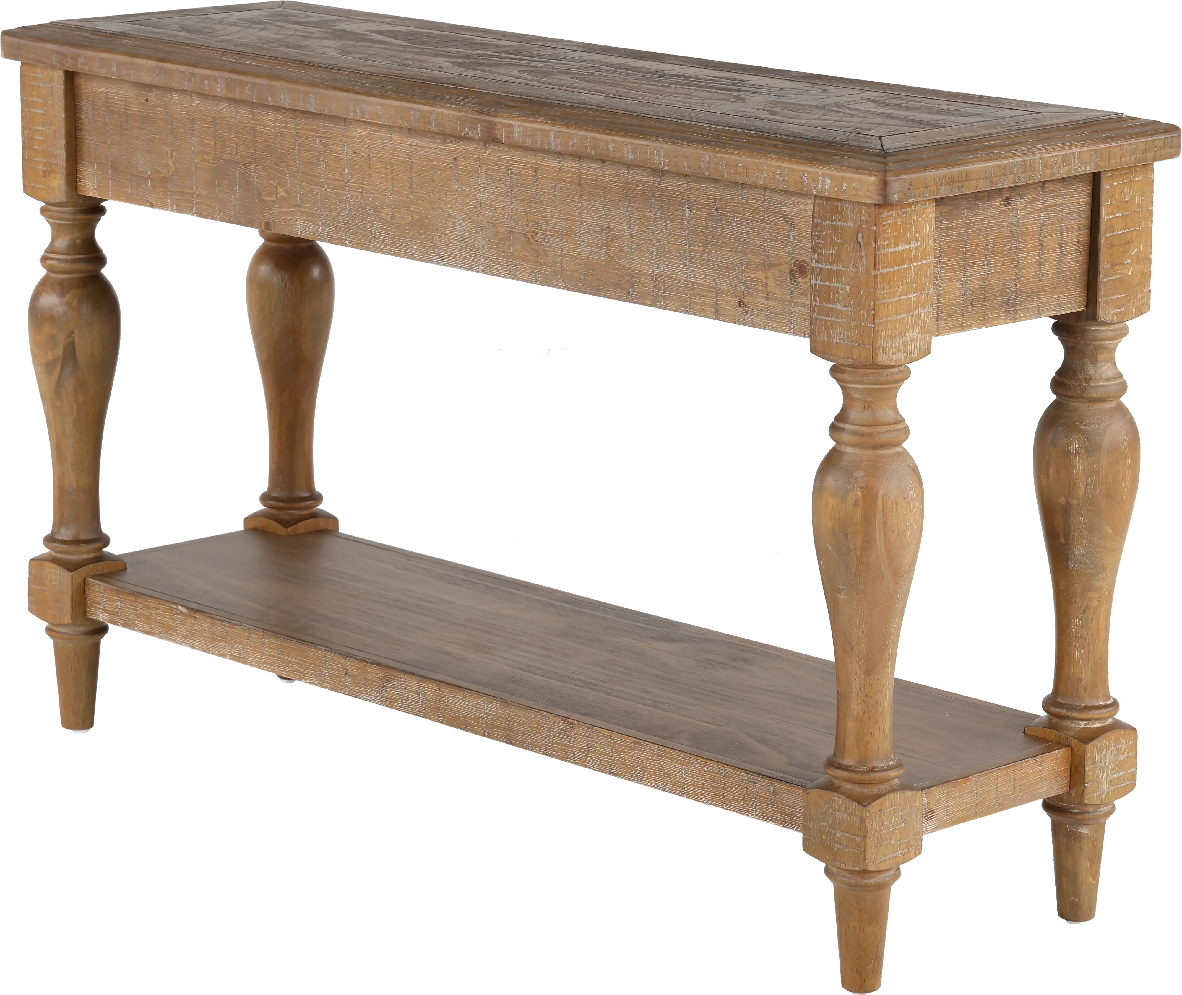 Augusta Brown Sofa Table-5