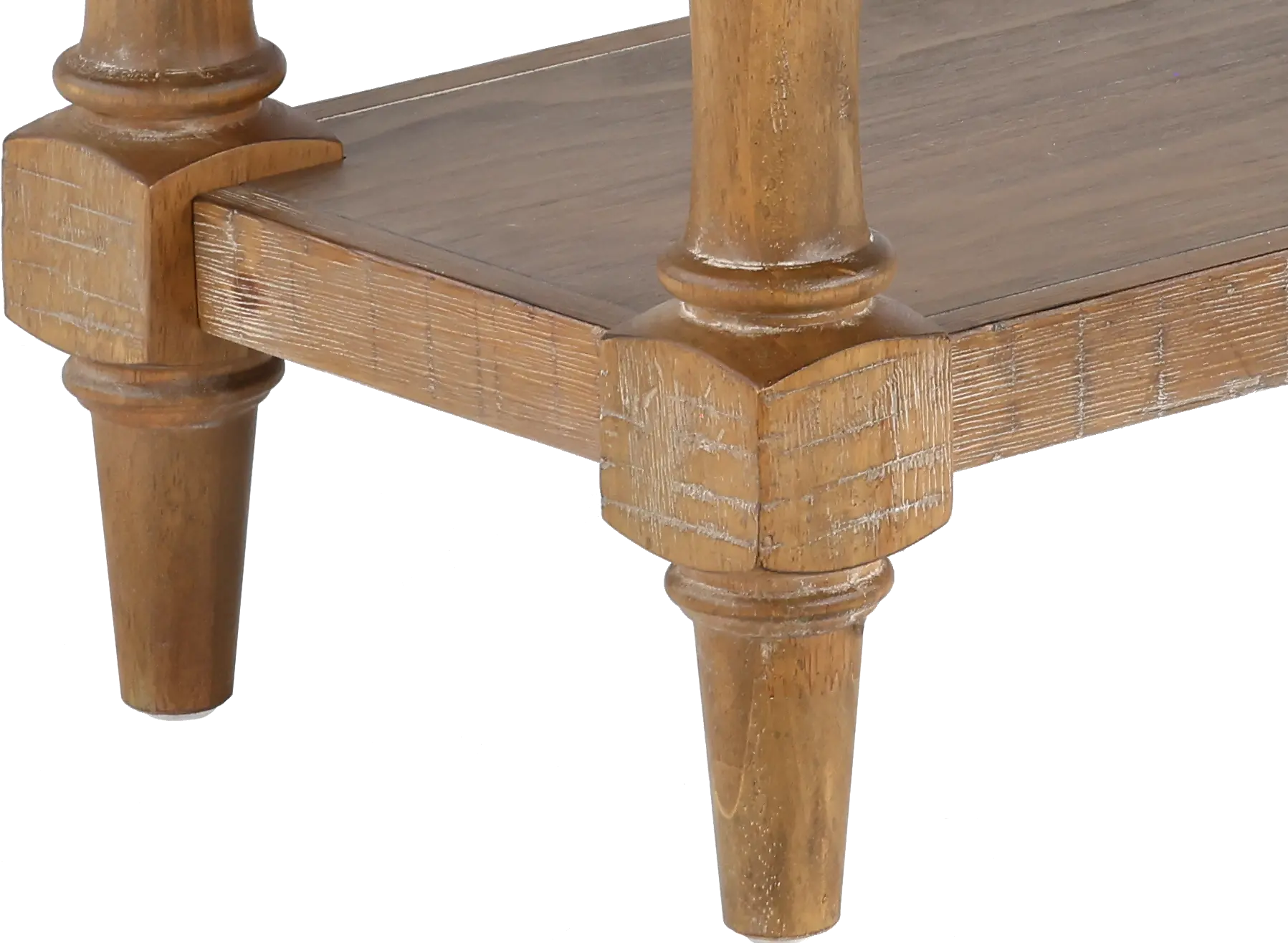 Augusta Brown Sofa Table-7