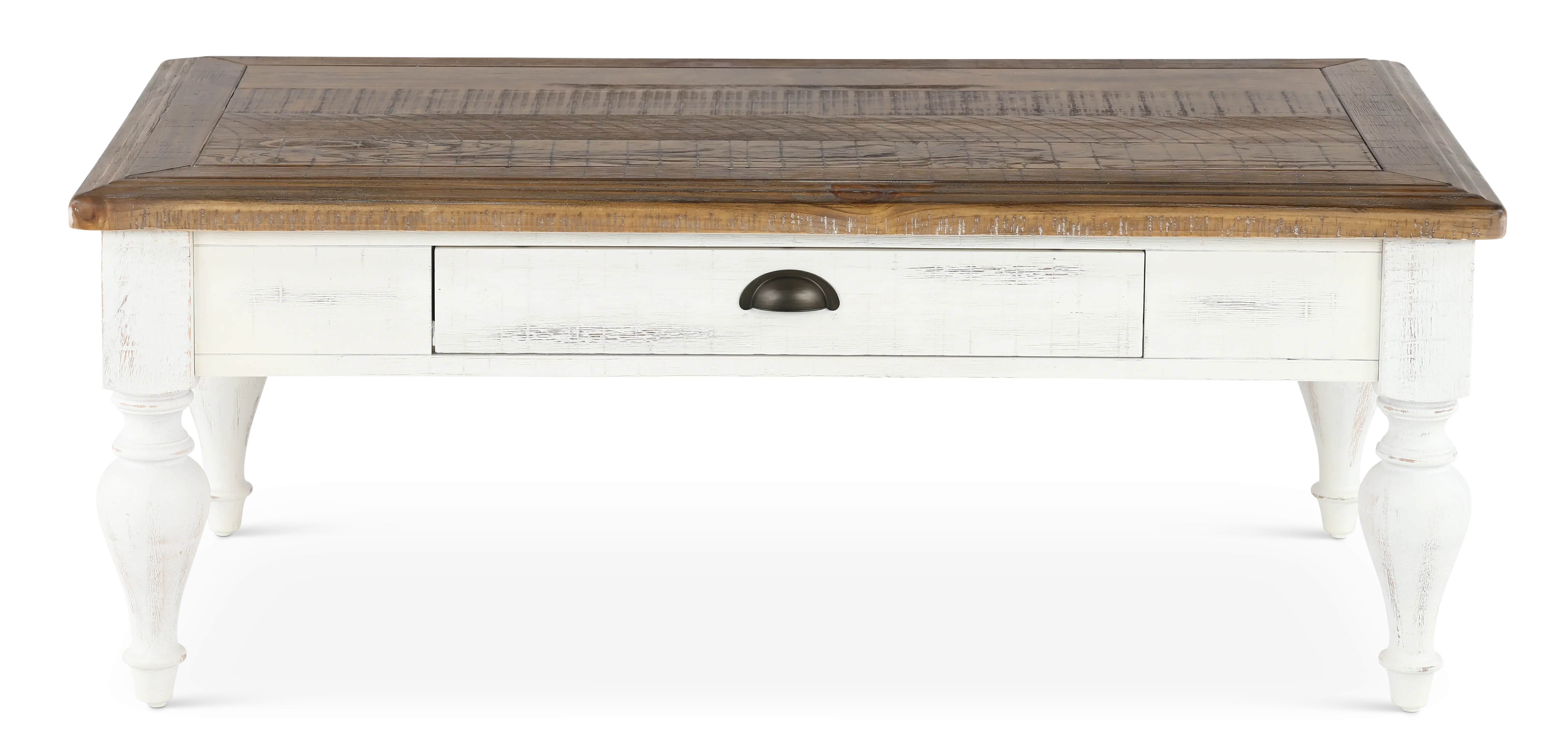 Augusta White Coffee Table-1