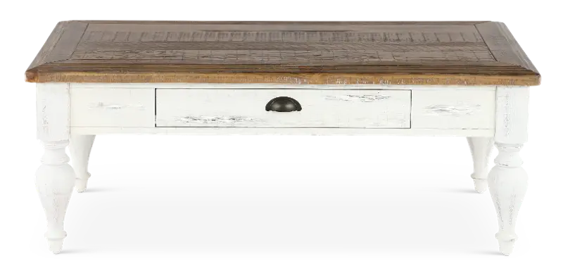 Augusta White Coffee Table