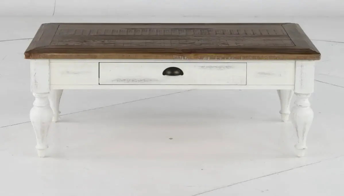 Augusta White Coffee Table-8