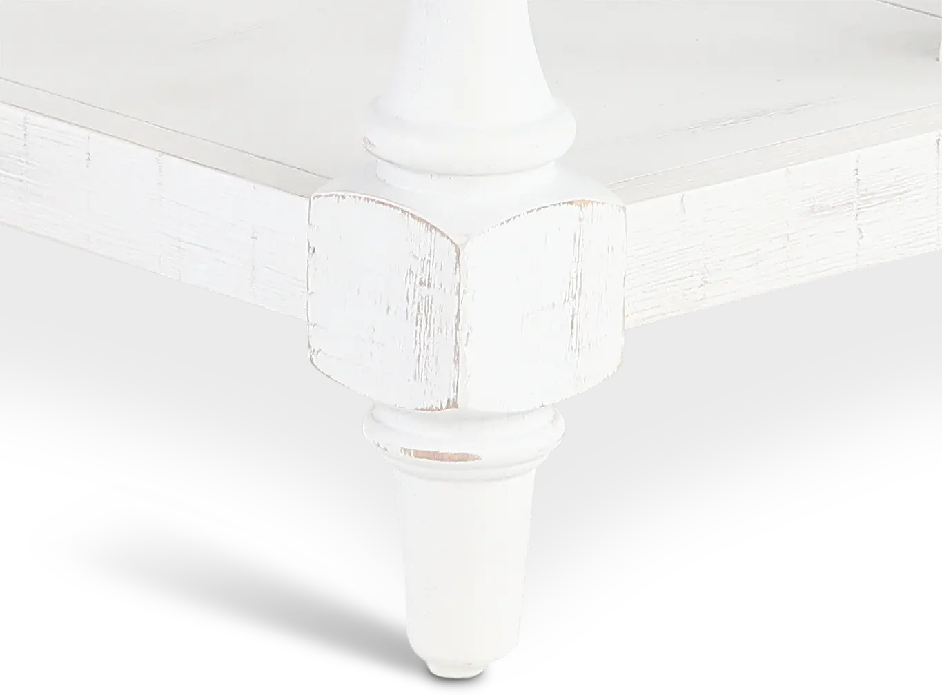 Augusta White Chairside Table-2