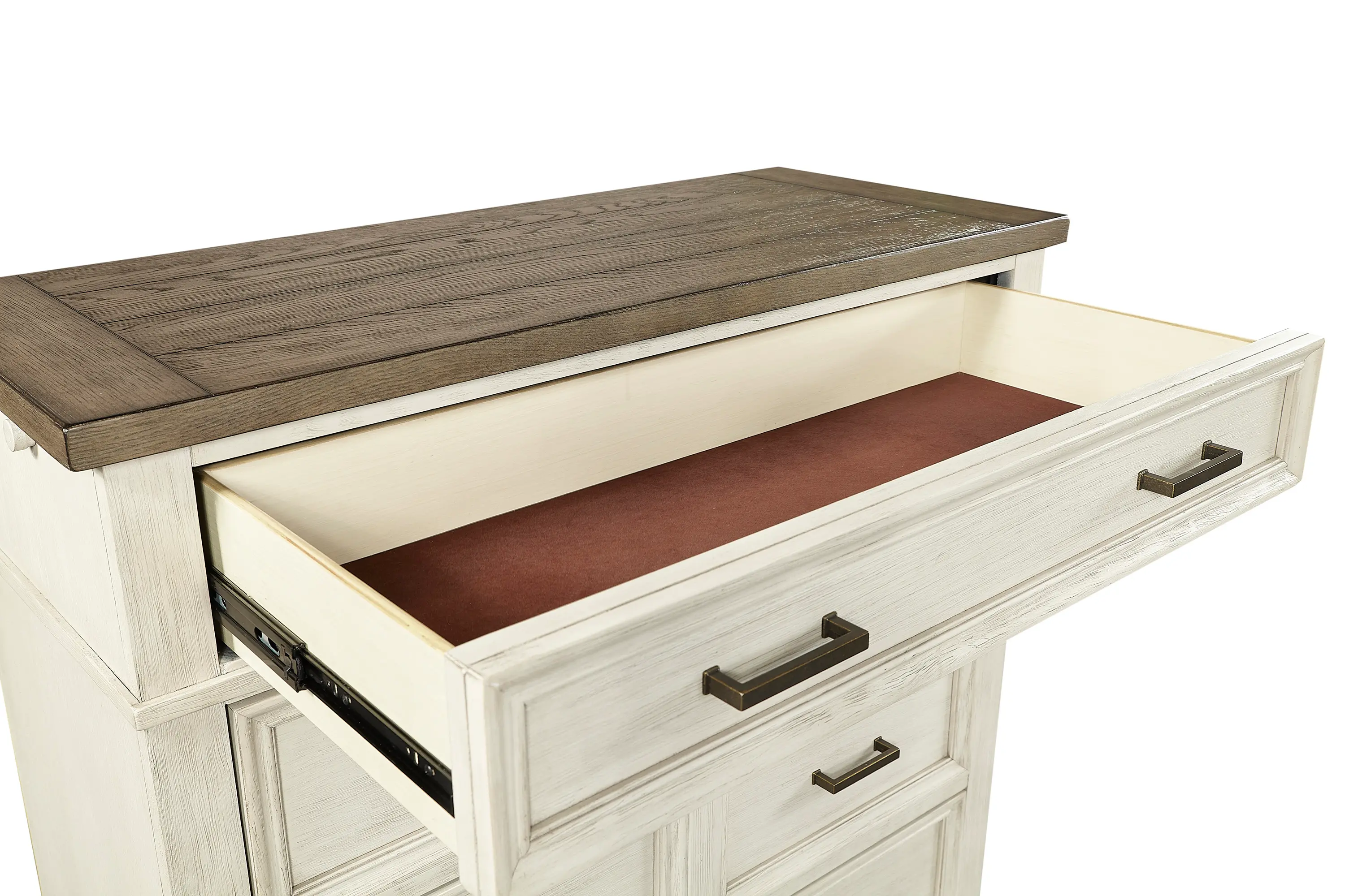 Carmen Ivory Chest of Drawers-3