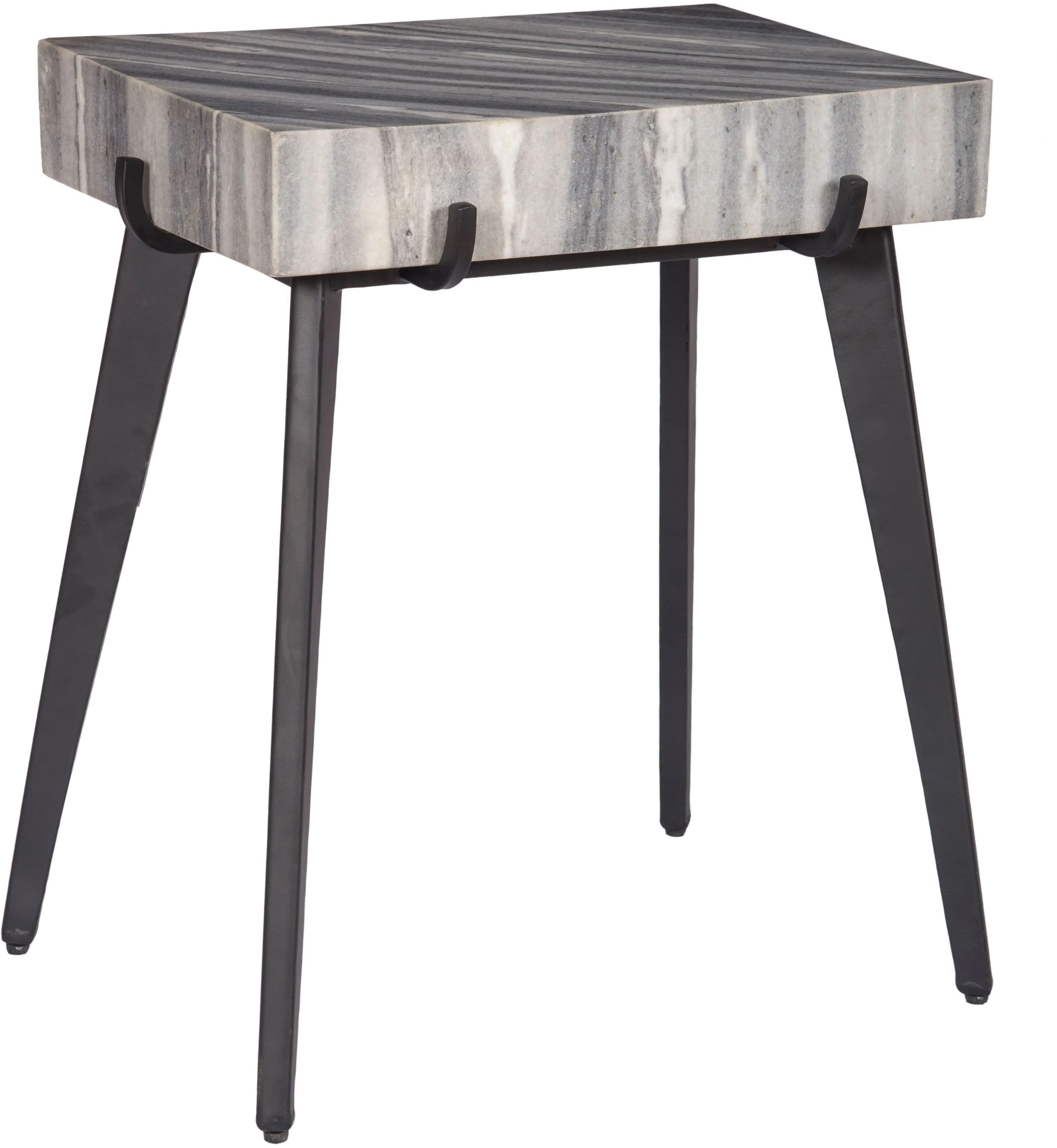 15240 Landon Gray Marble Accent Table-1