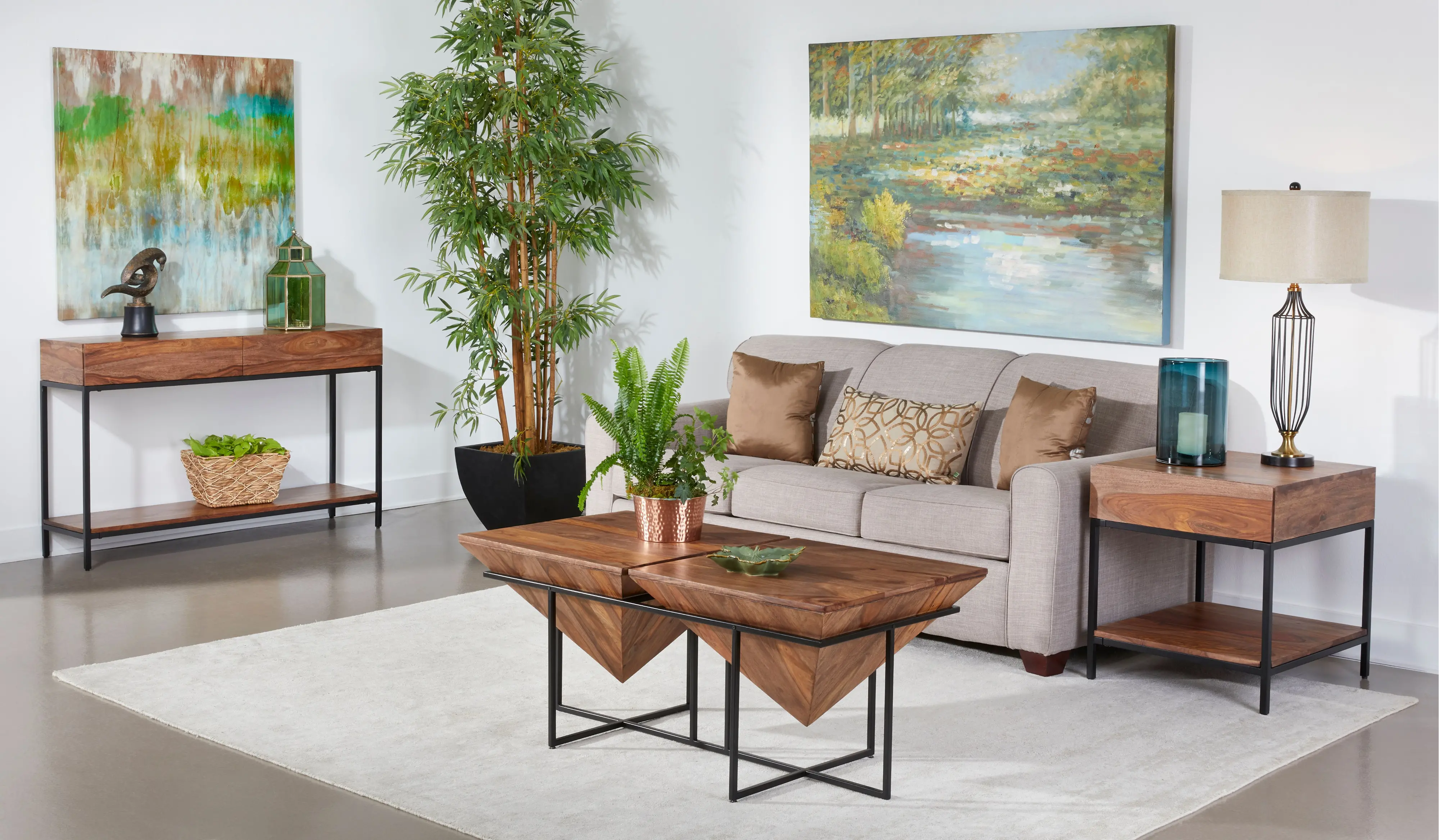 73307 Springdale Natural Brown End Table-5