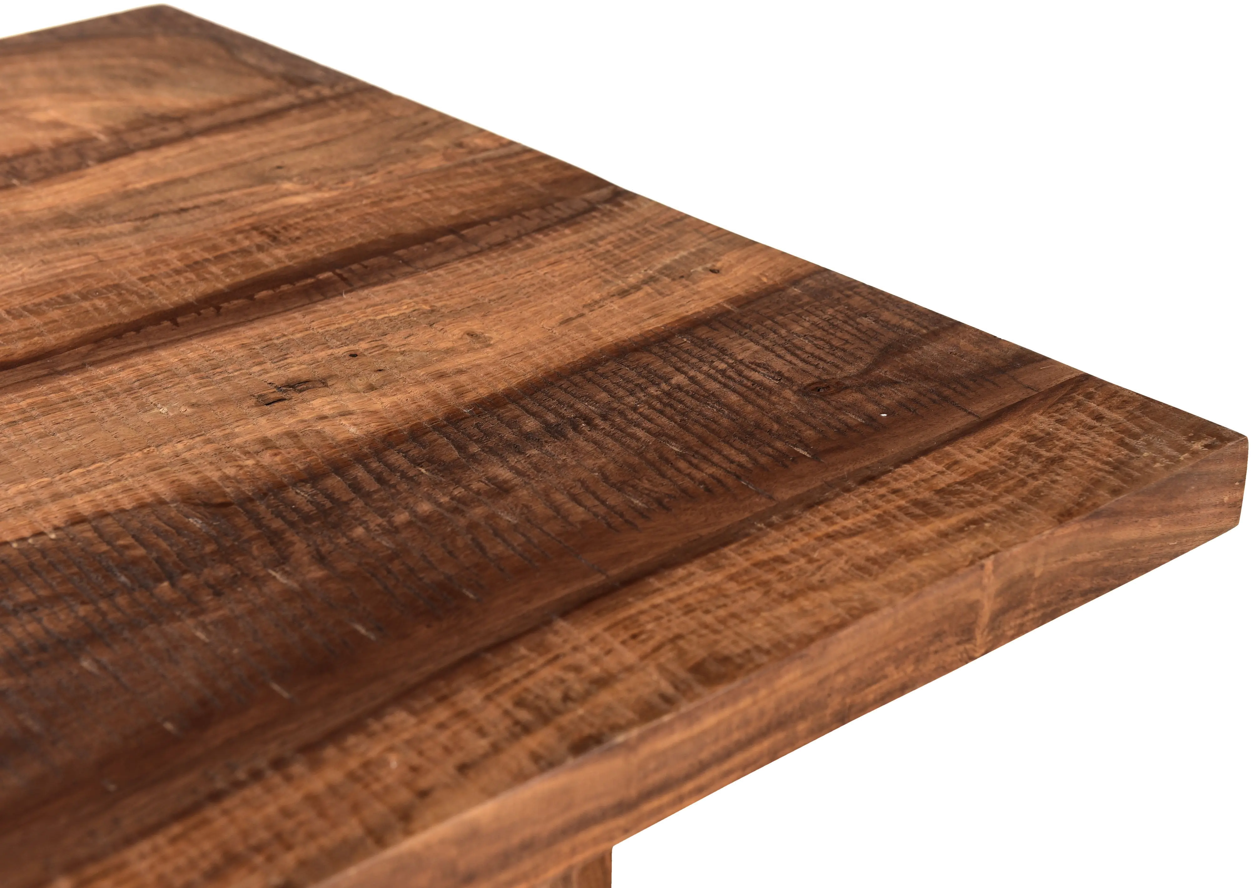 73340 Brownstone Rustic Brown Accent Table with Trestle Base-6