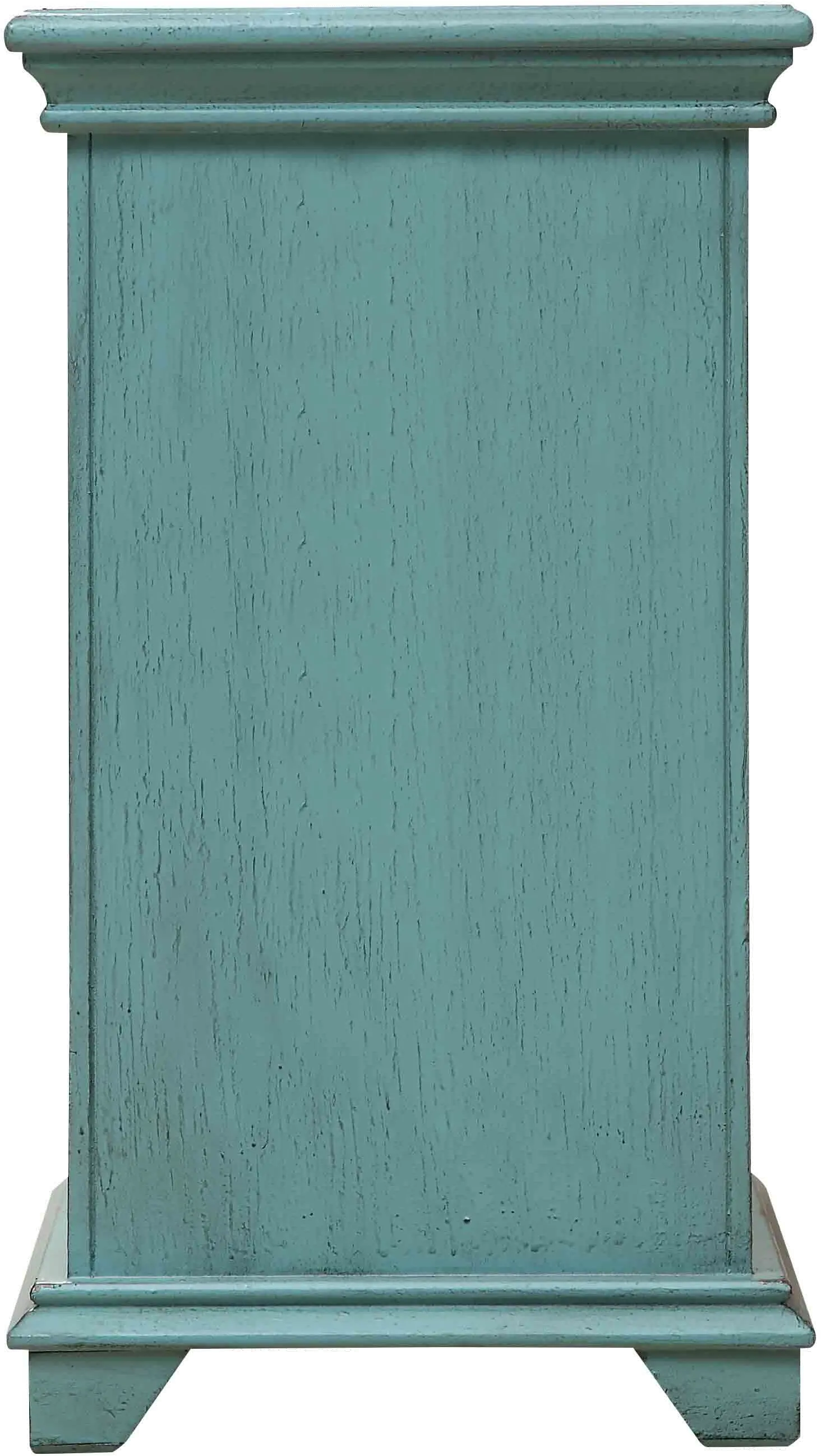 96605 Becka Blue Chairside Table-8