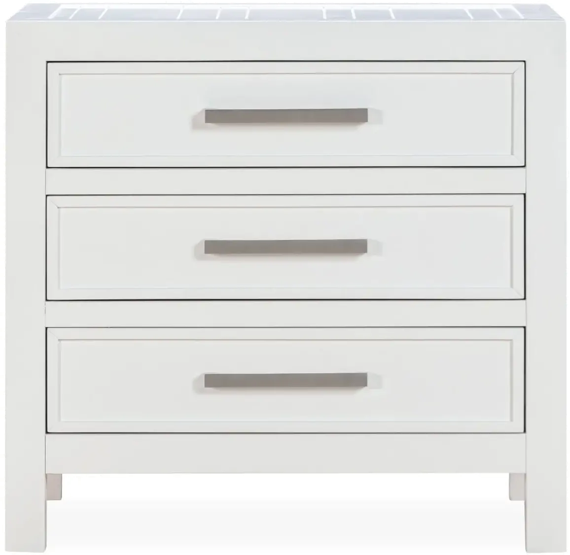 Retreat White Nightstand-2