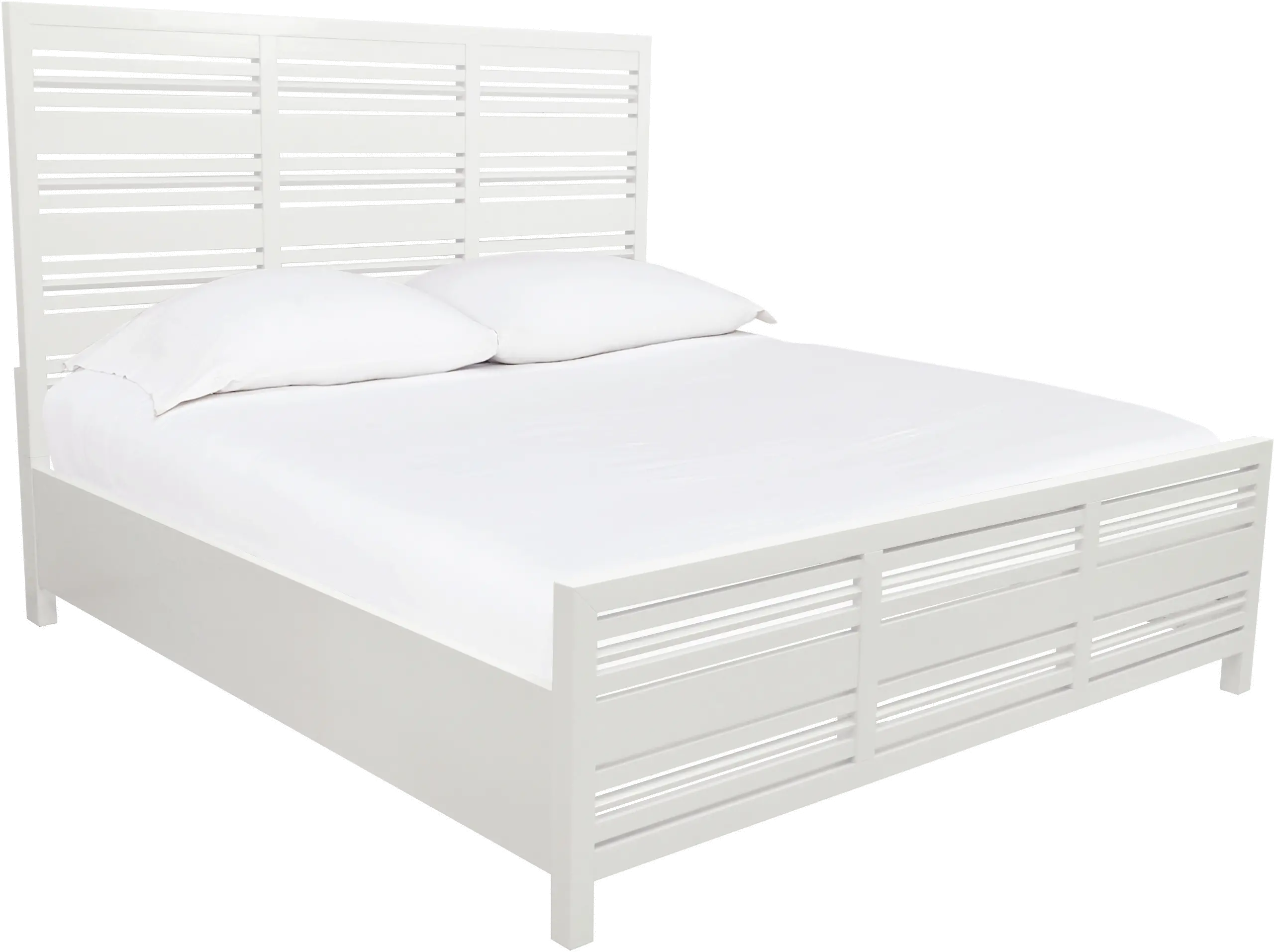Retreat White Queen Bed-1
