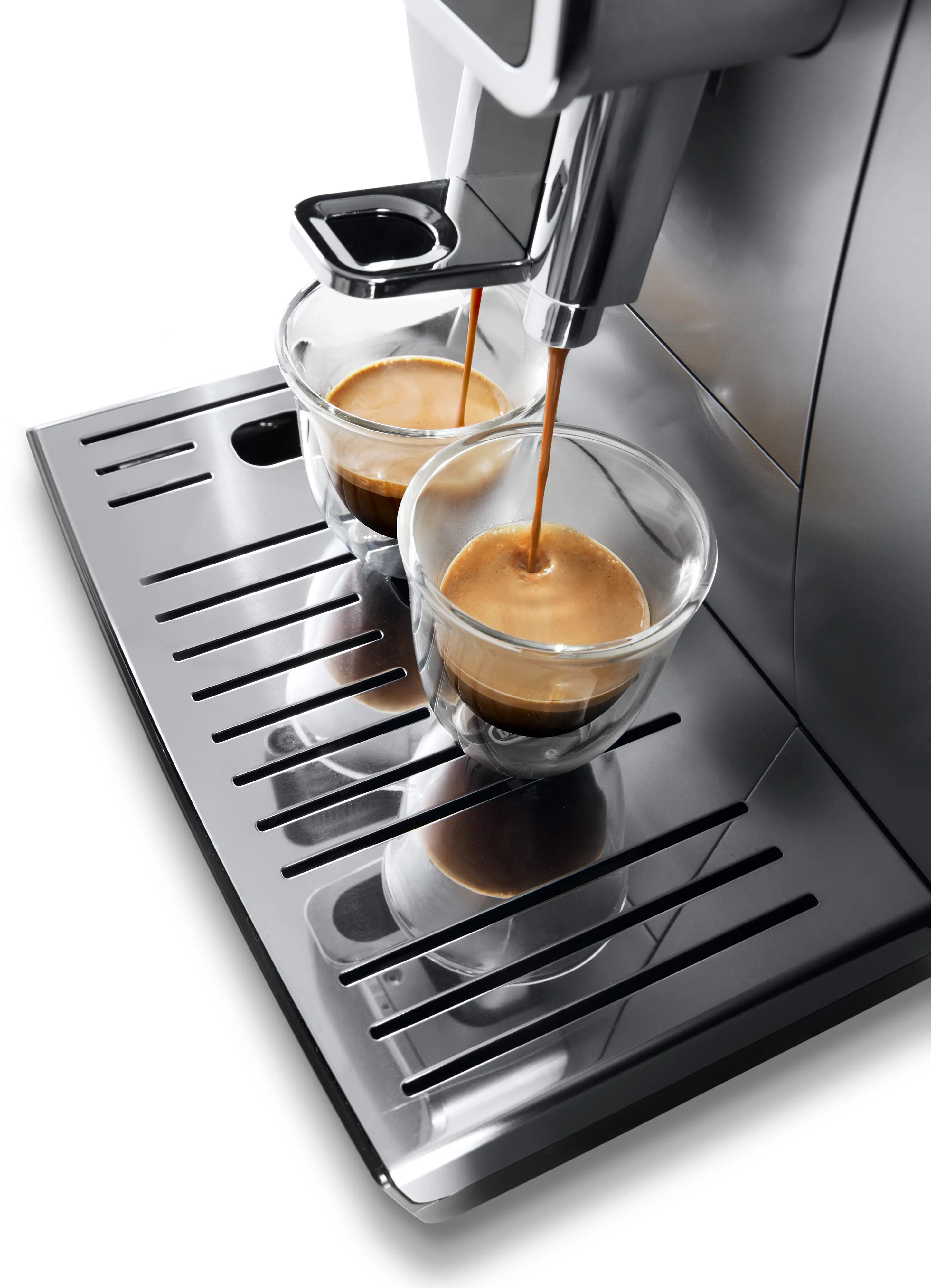 ECAM35025SB De'Longhi Dinamica TrueBrew Over Ice™ Coffee and Espresso Machine - Chrome-5