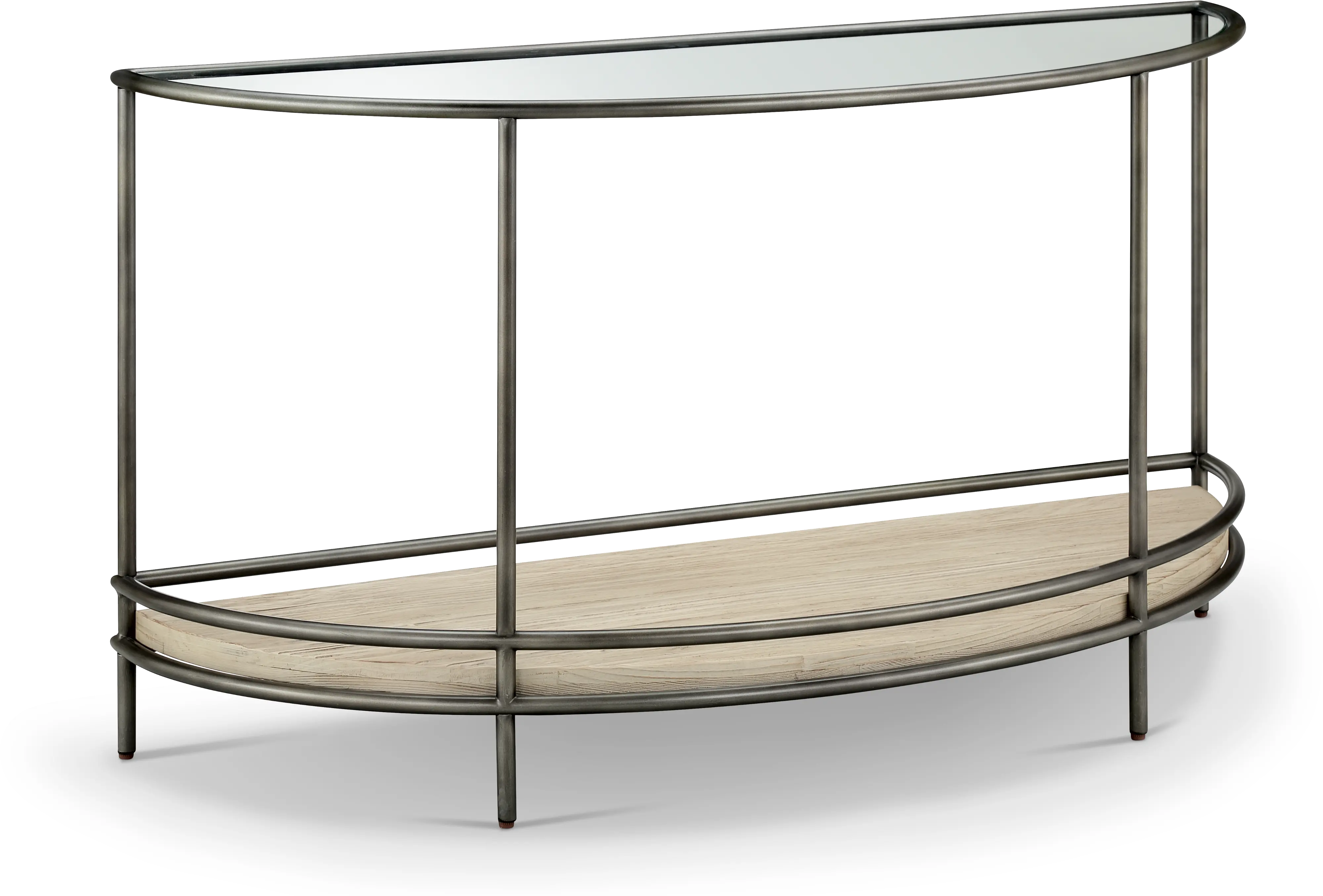 Cena Natural Curved Sofa Table-1