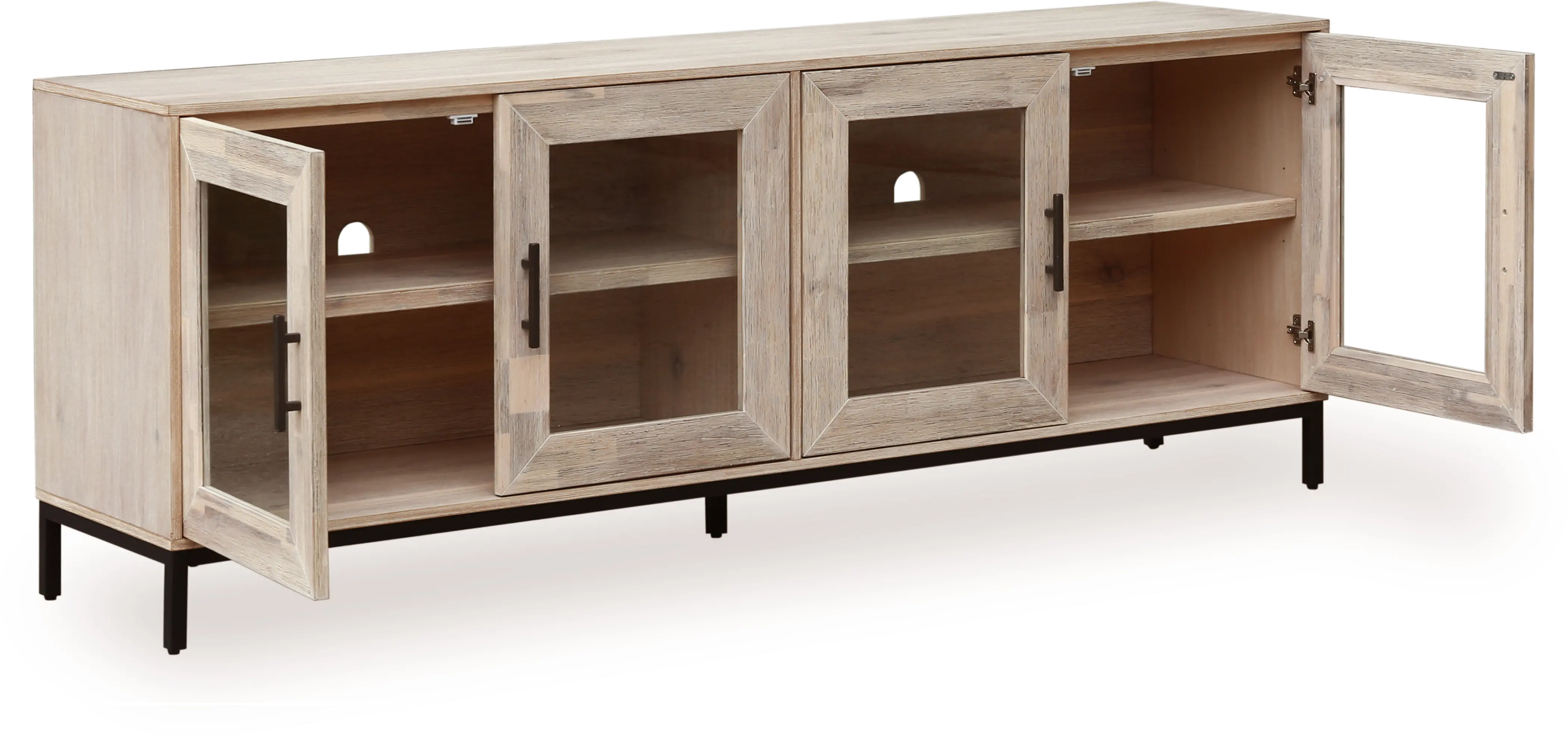 Cascade Natural 79  TV Stand-3