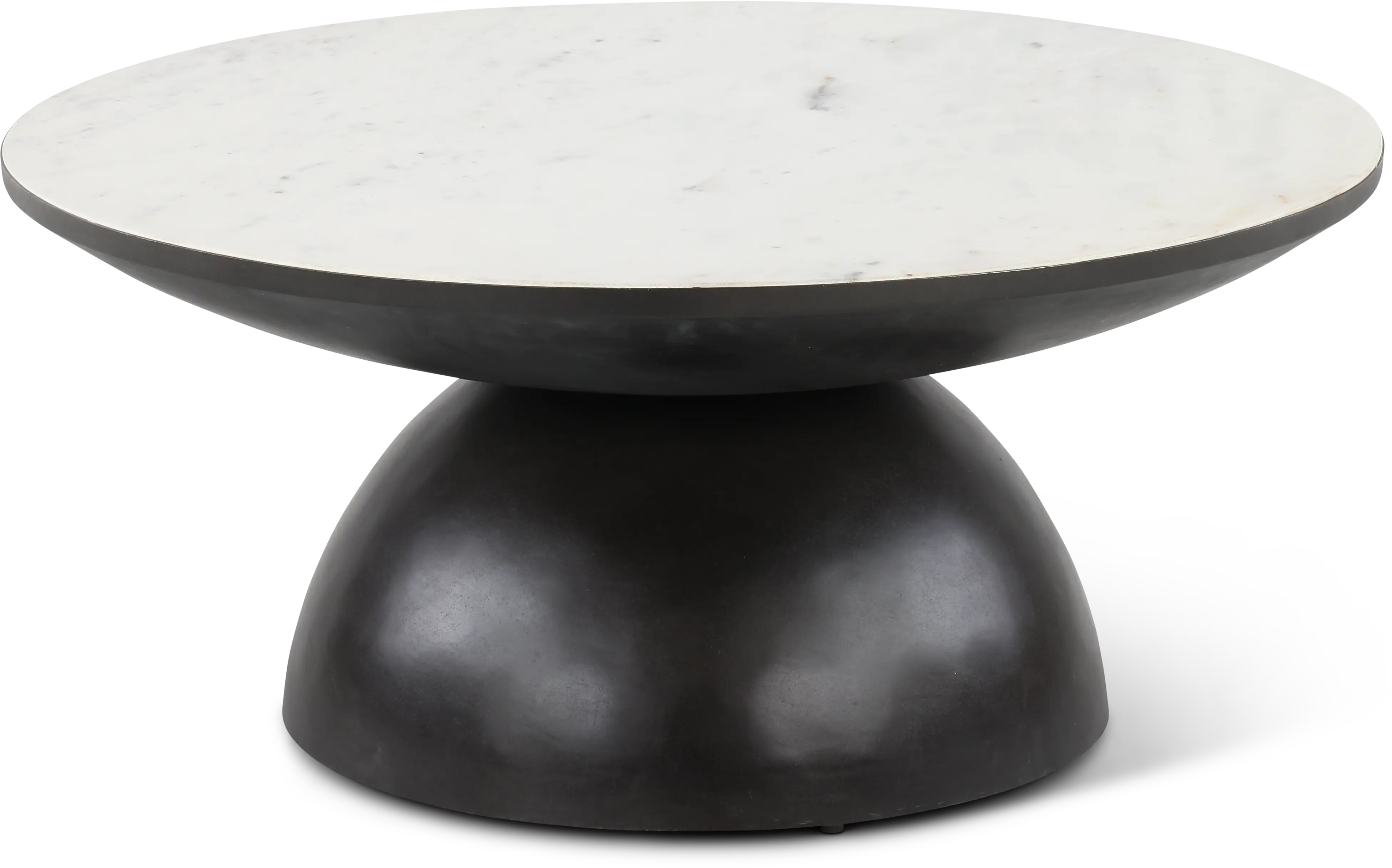 Circularity Black and White Coffee Table-1