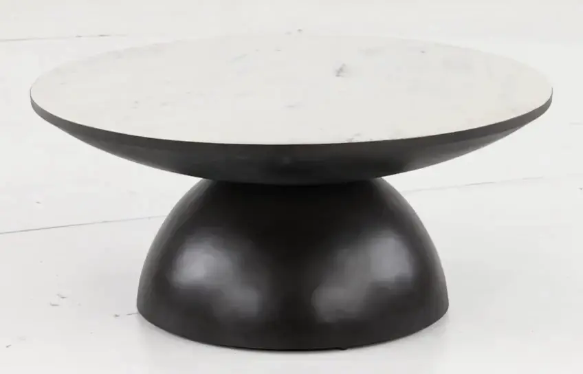 Circularity Black and White Coffee Table-4