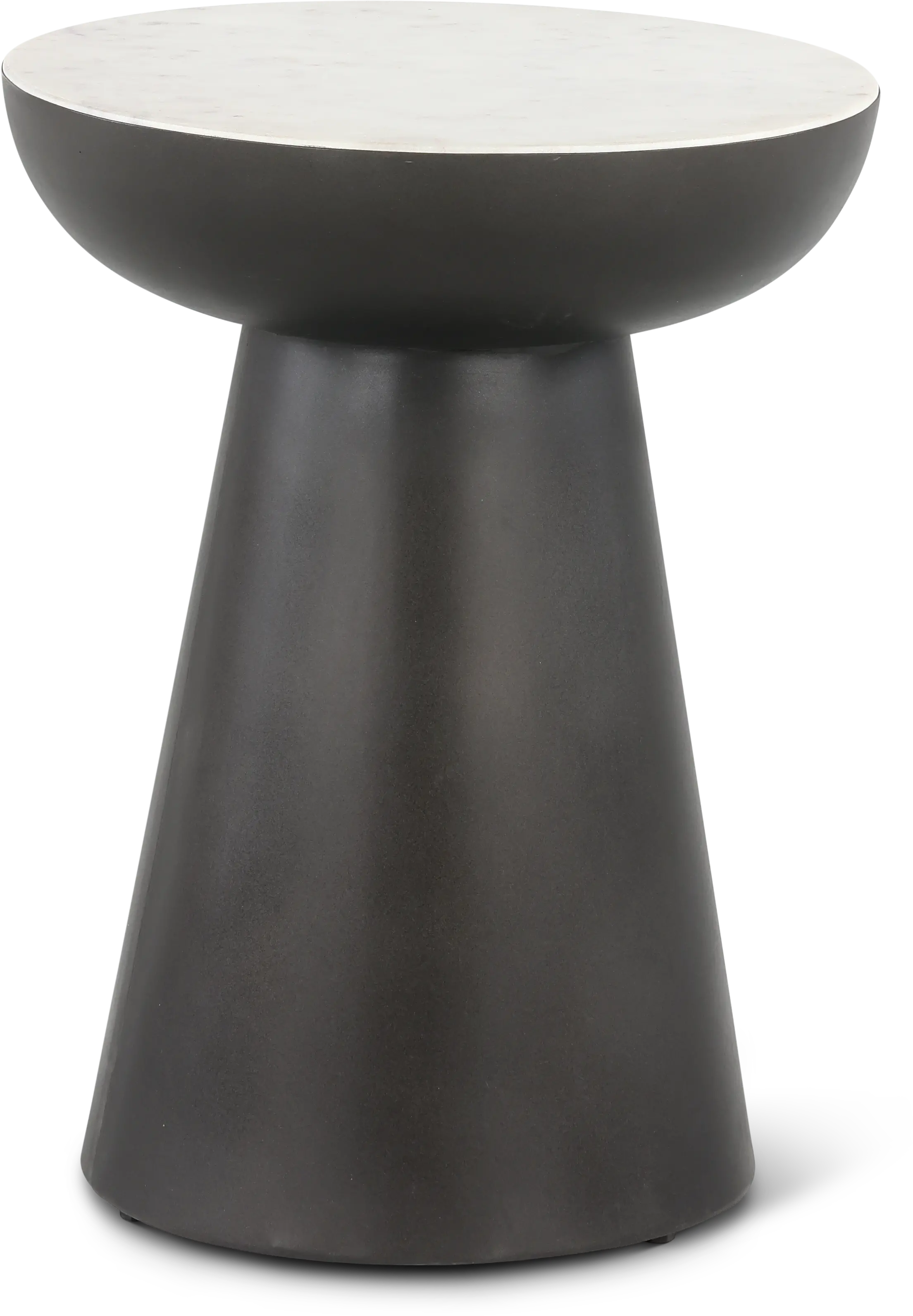 Circularity Black and White End Table-1