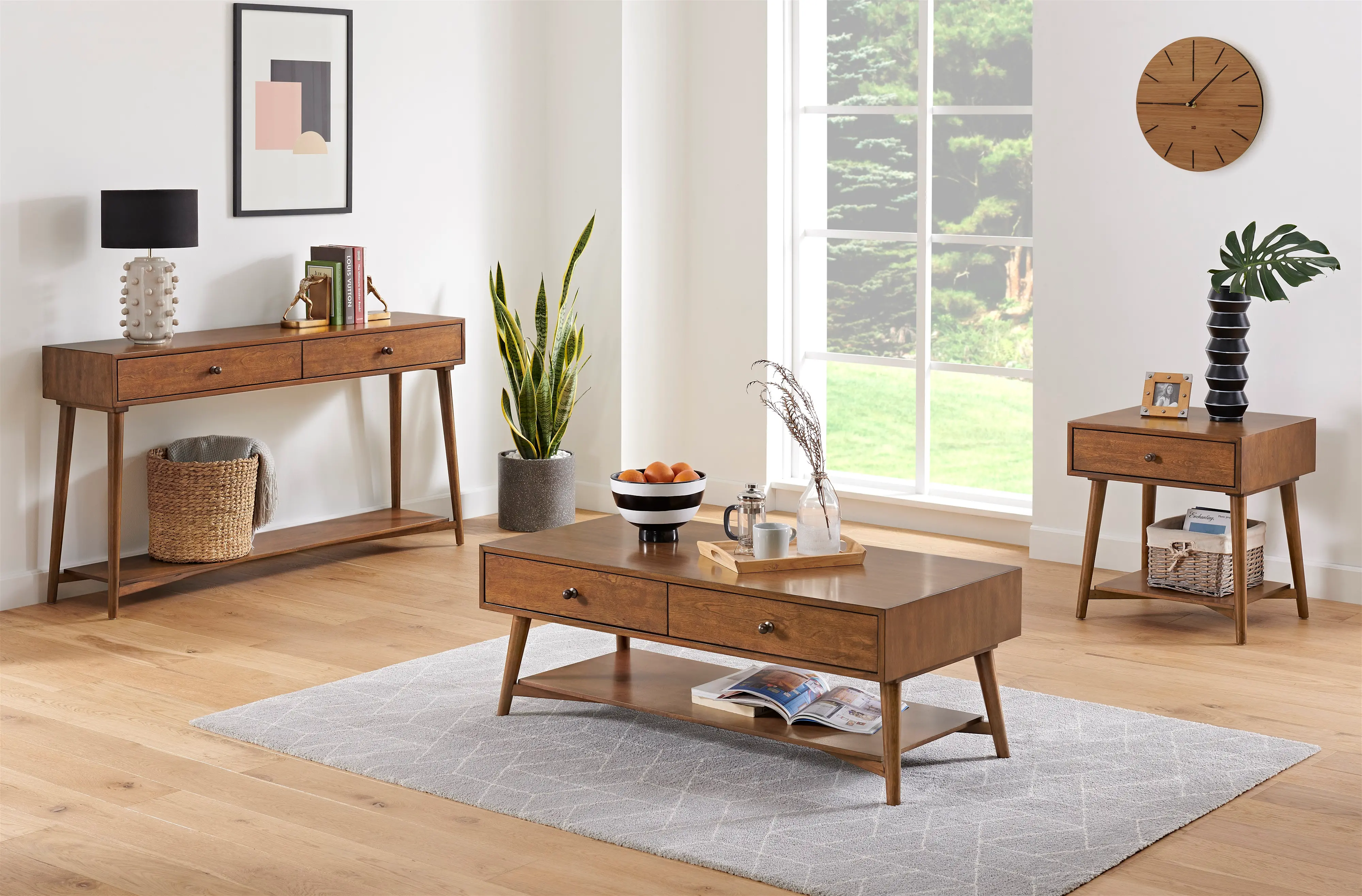 Robin Brown End Table-11