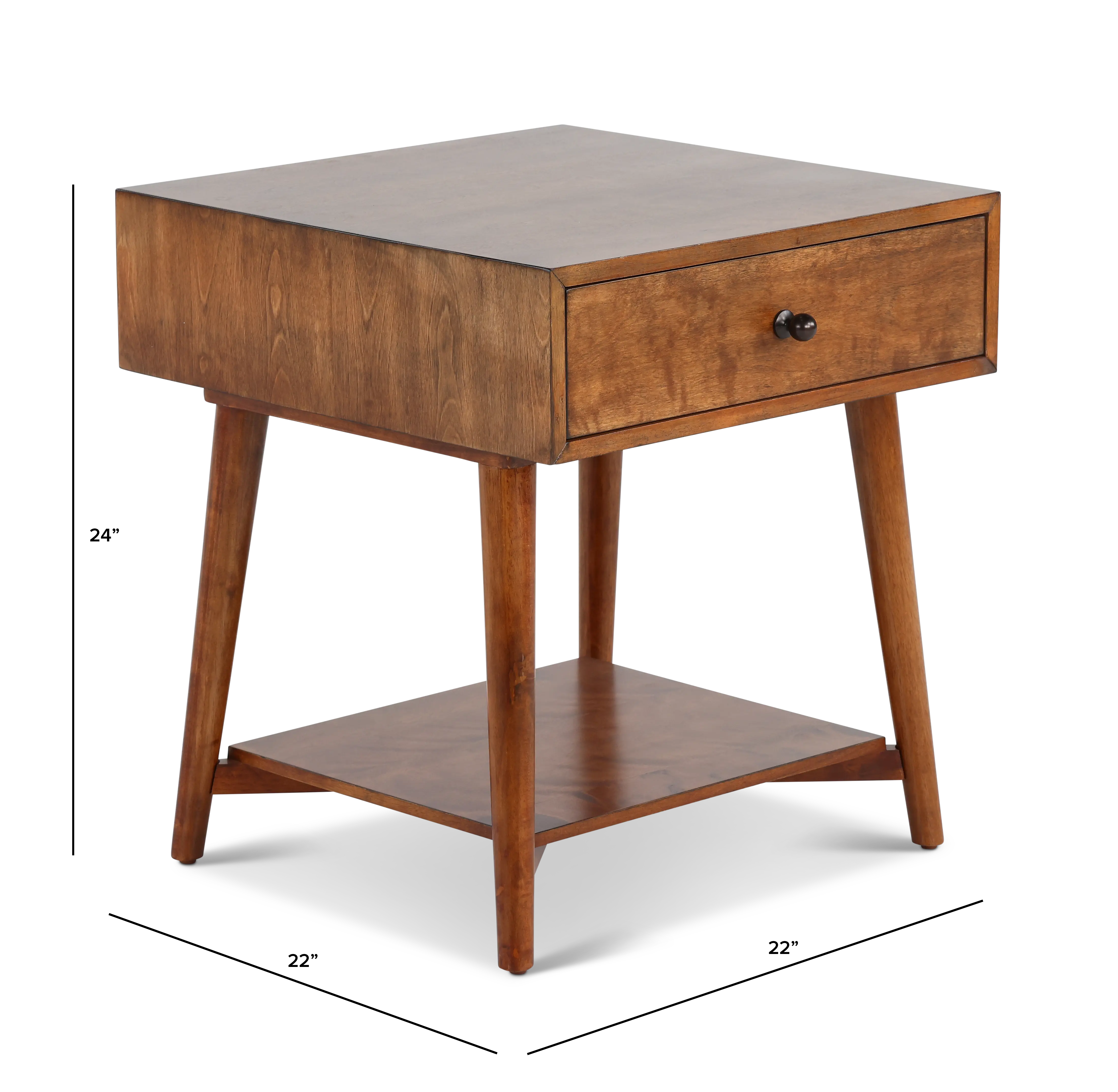Robin Brown End Table-3